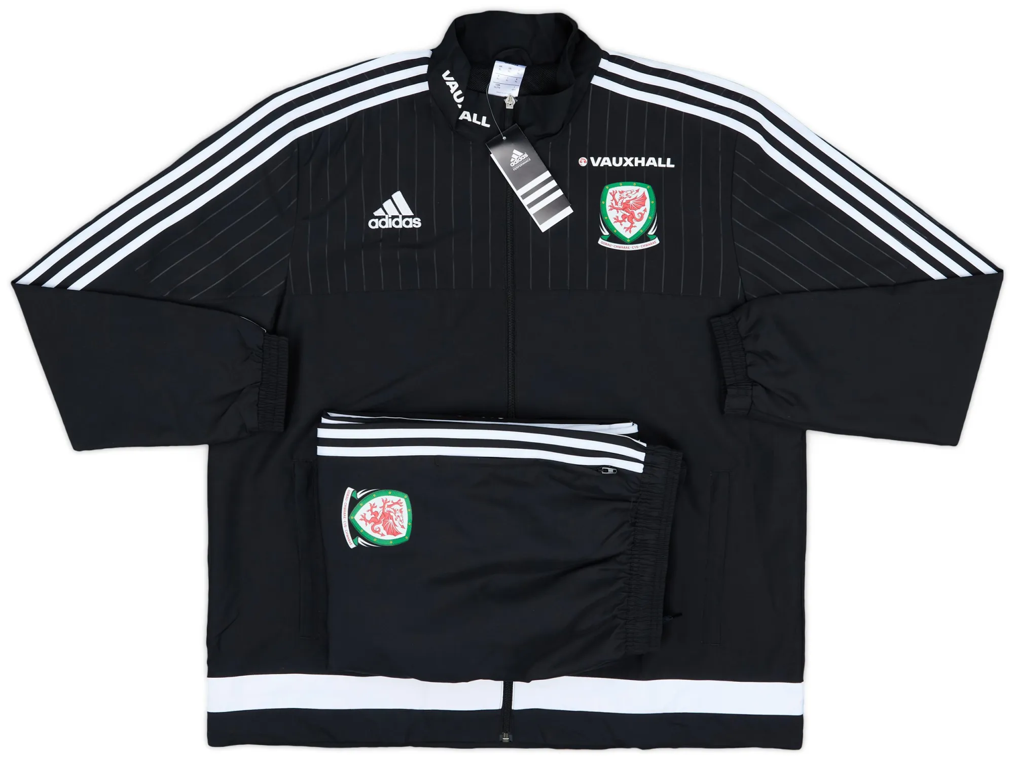 adidas Wales Mens SS Player Issue Home Shirt 2015