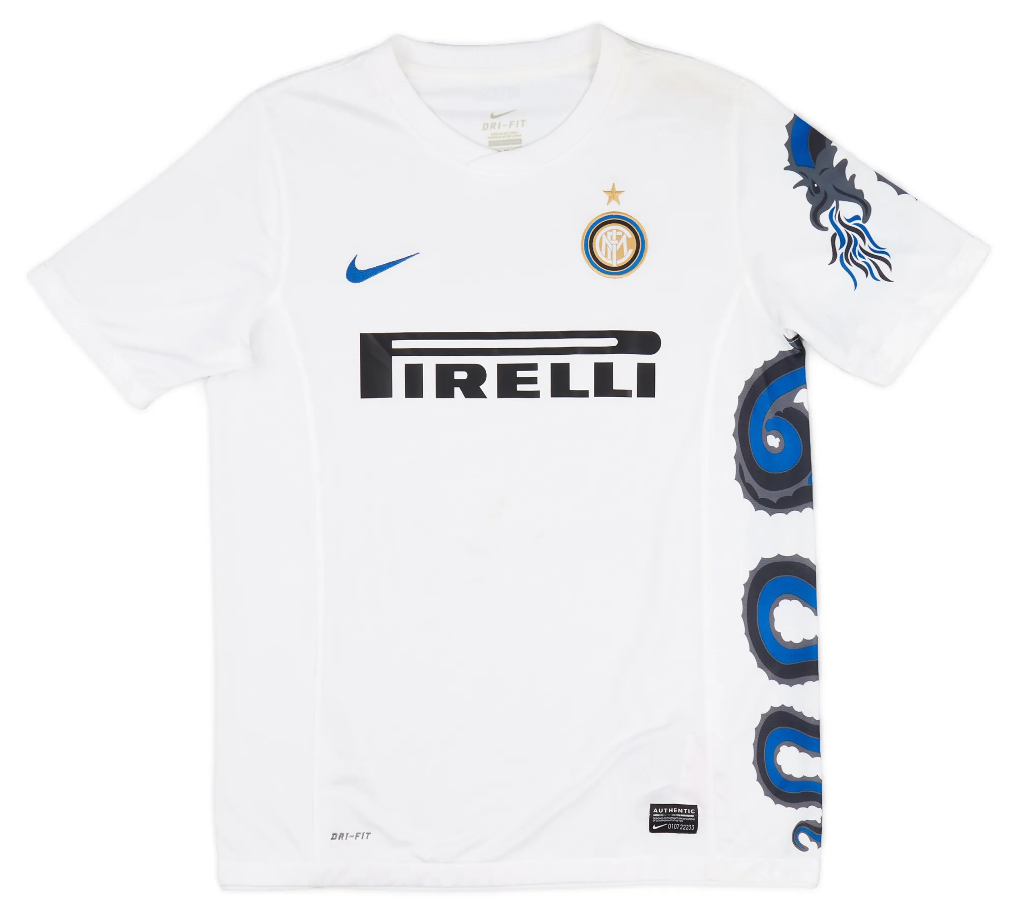 Nike Inter Milan Kids SS Away Shirt 2010/11