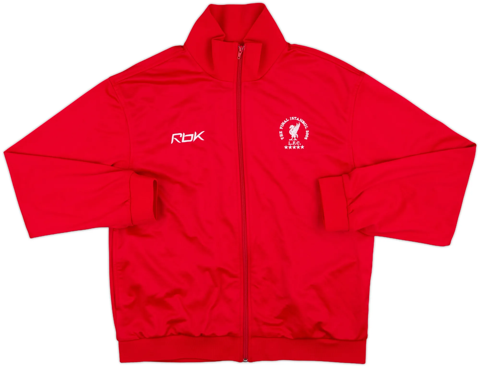 2005 Liverpool Reebok 'The Final Istanbul' Track Jacket - 9/10 - (XL)