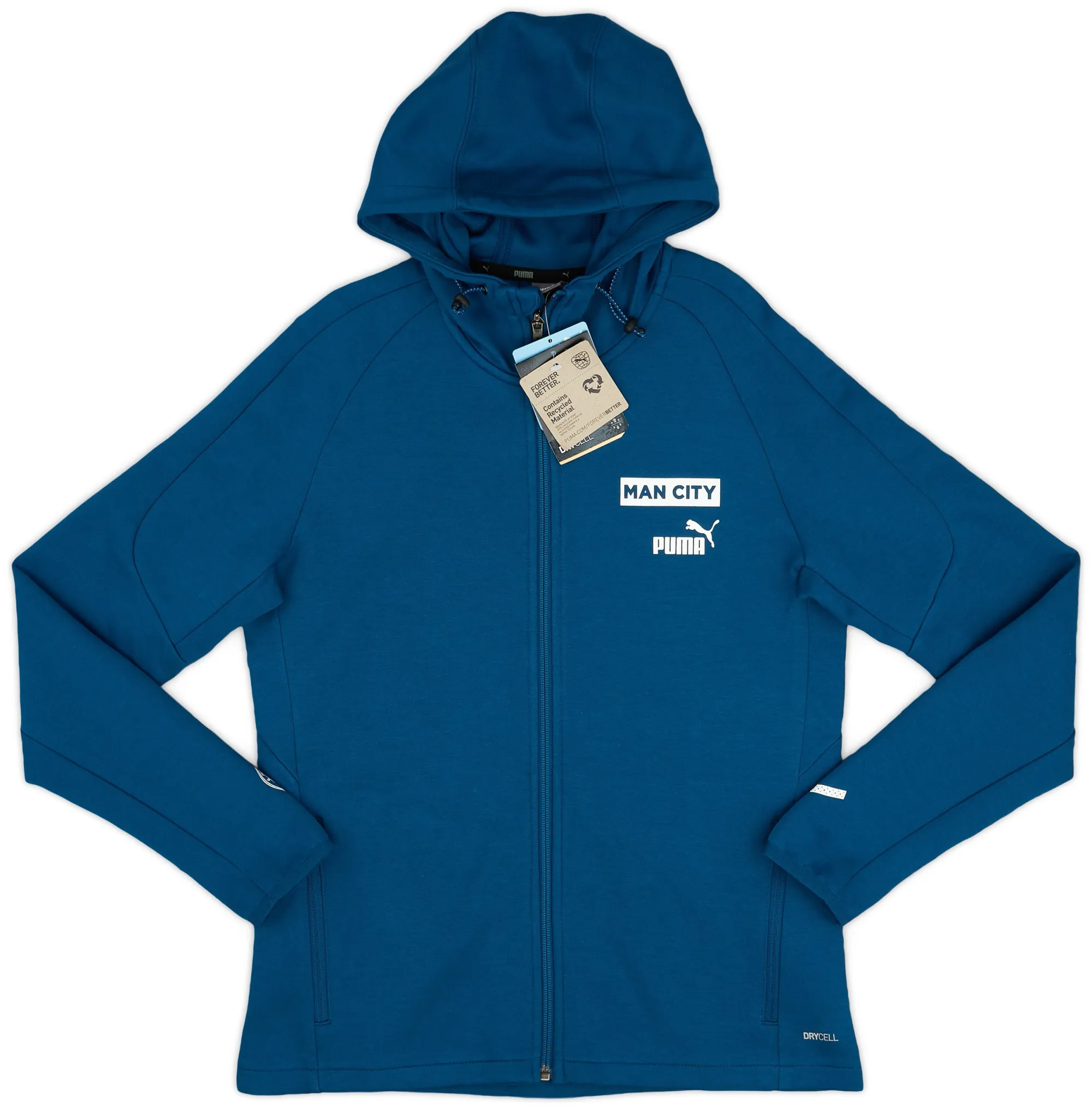 2022-23 Manchester City Puma Casuals Hooded Jacket - (Women's S)