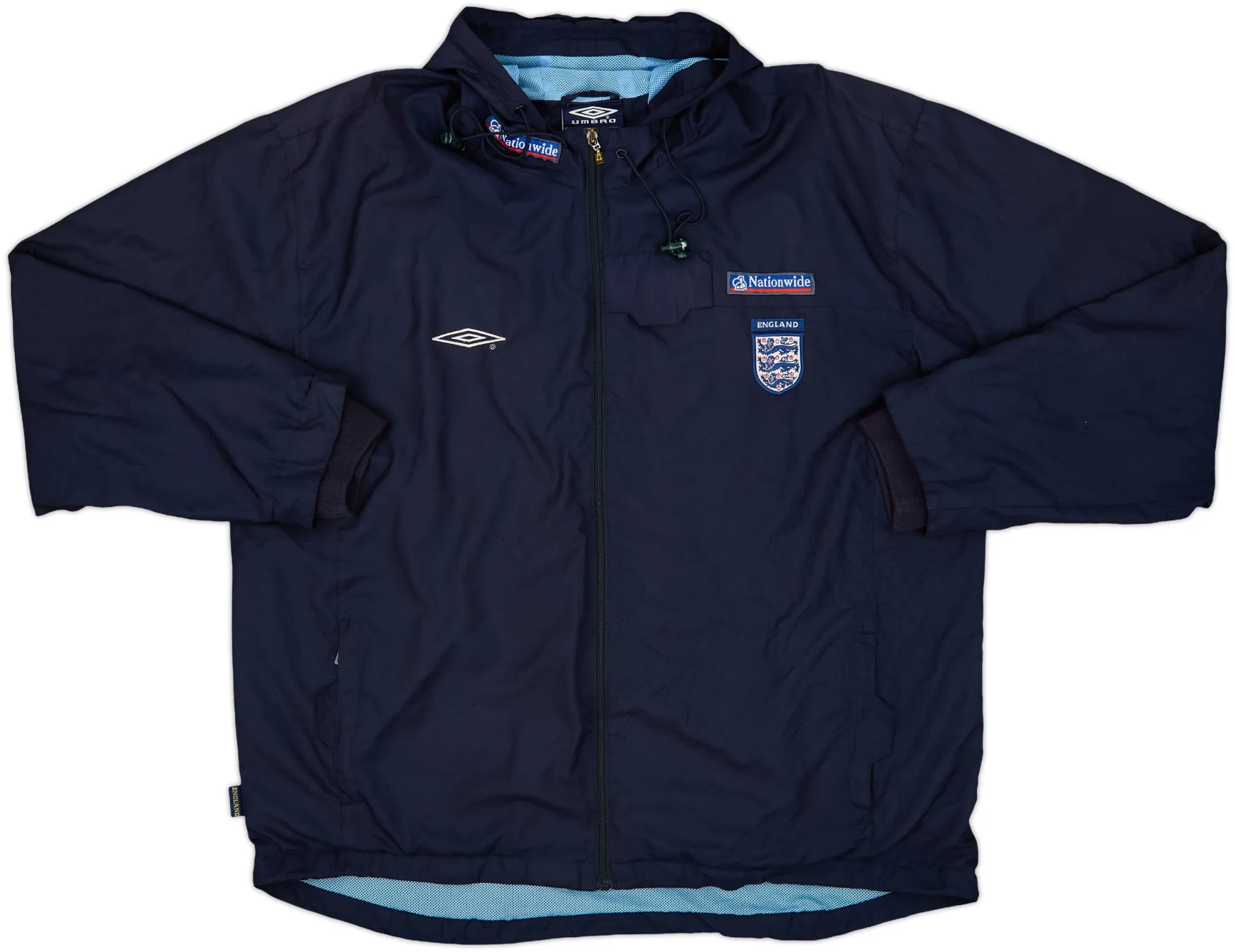 2000-02 England Umbro Rain Jacket - 4/10 - (XXL)