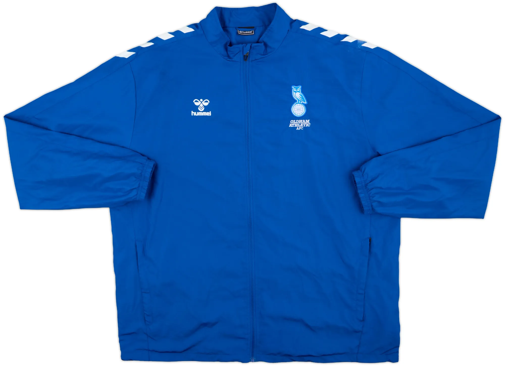 2019-20 Oldham Hummel Track Jacket - 10/10 - (3XL)