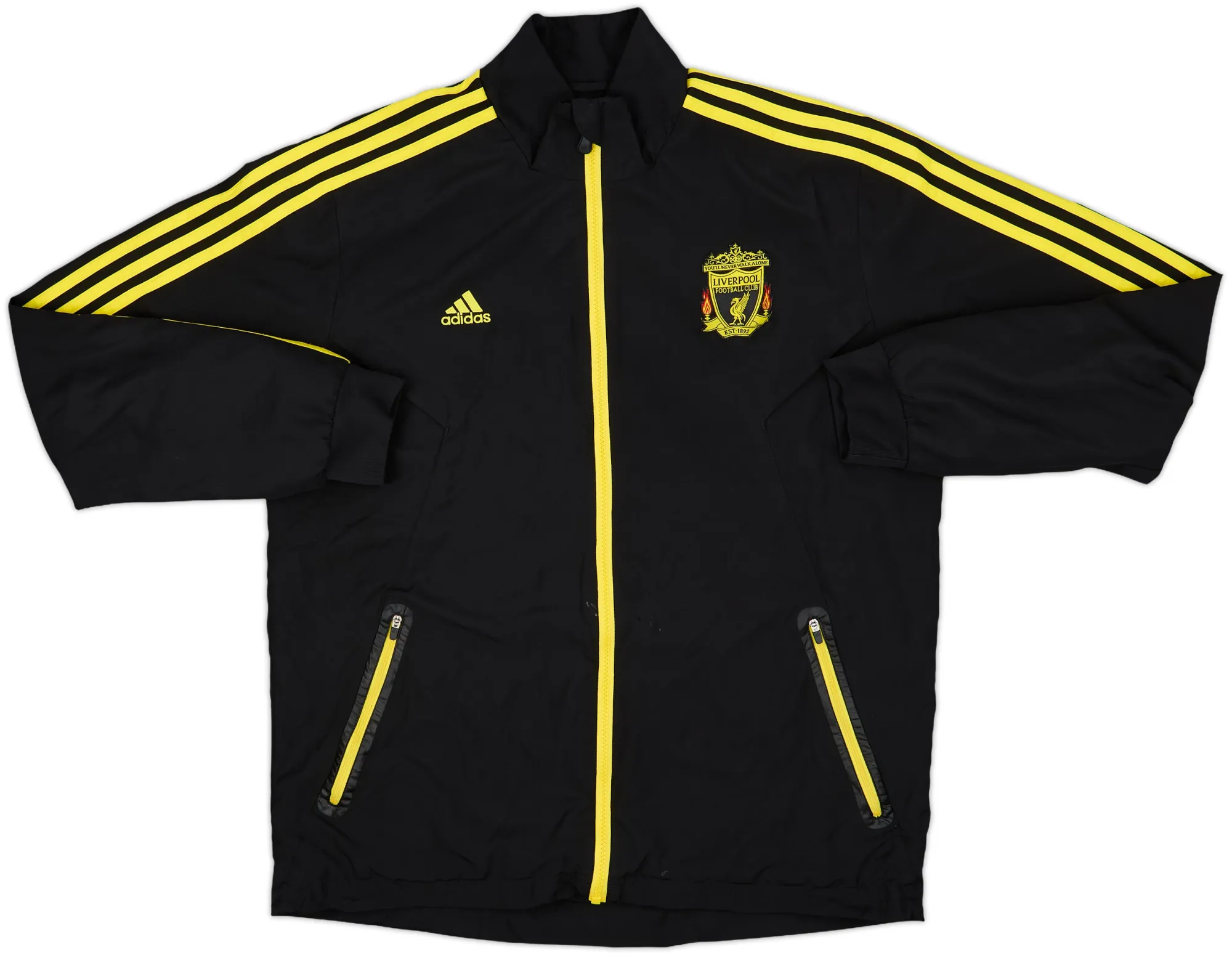 2010-11 Liverpool adidas Track Jacket - 6/10 - (L)