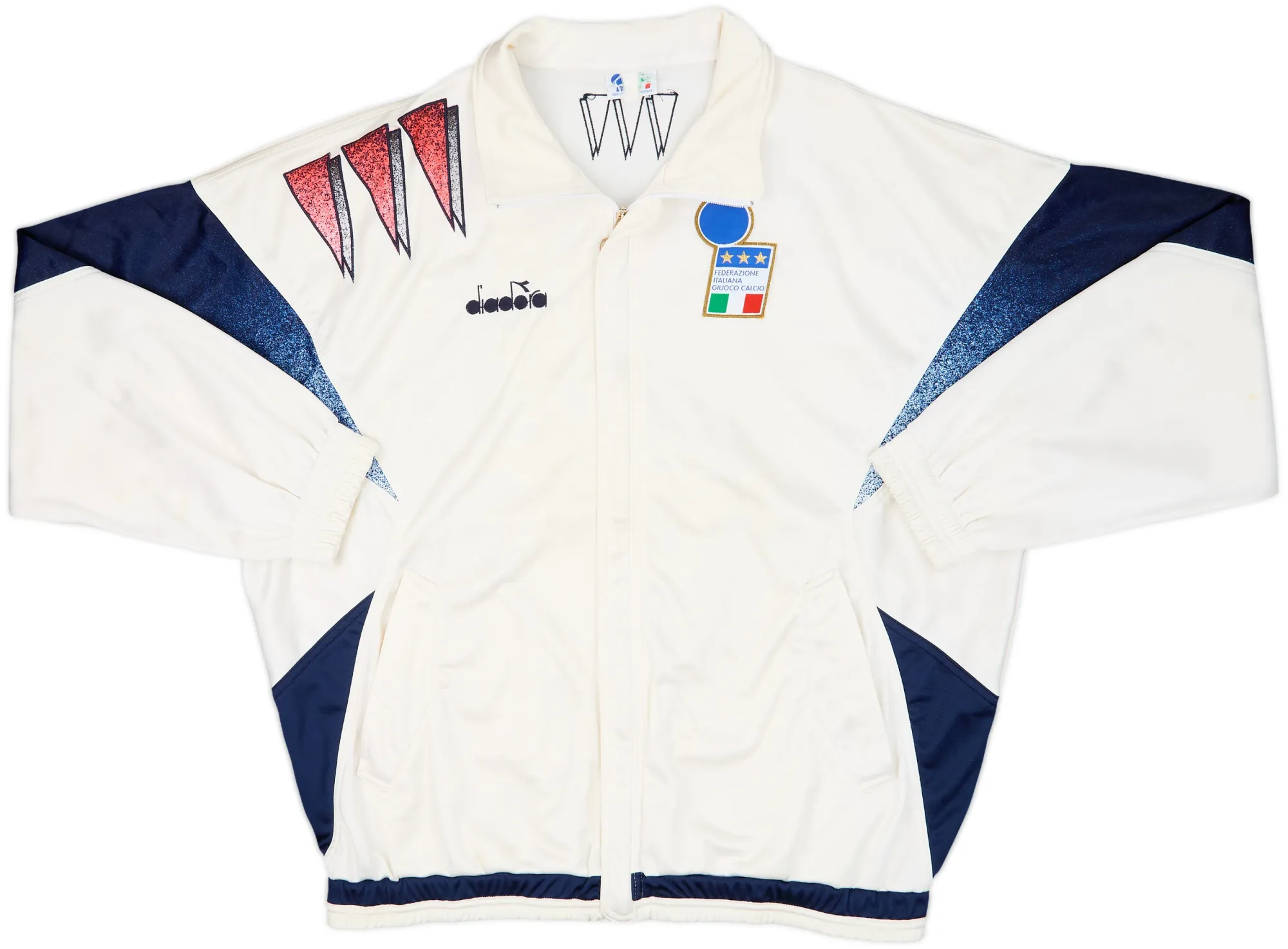 1992 Italy Diadora Track Jacket - 5/10 - (L)