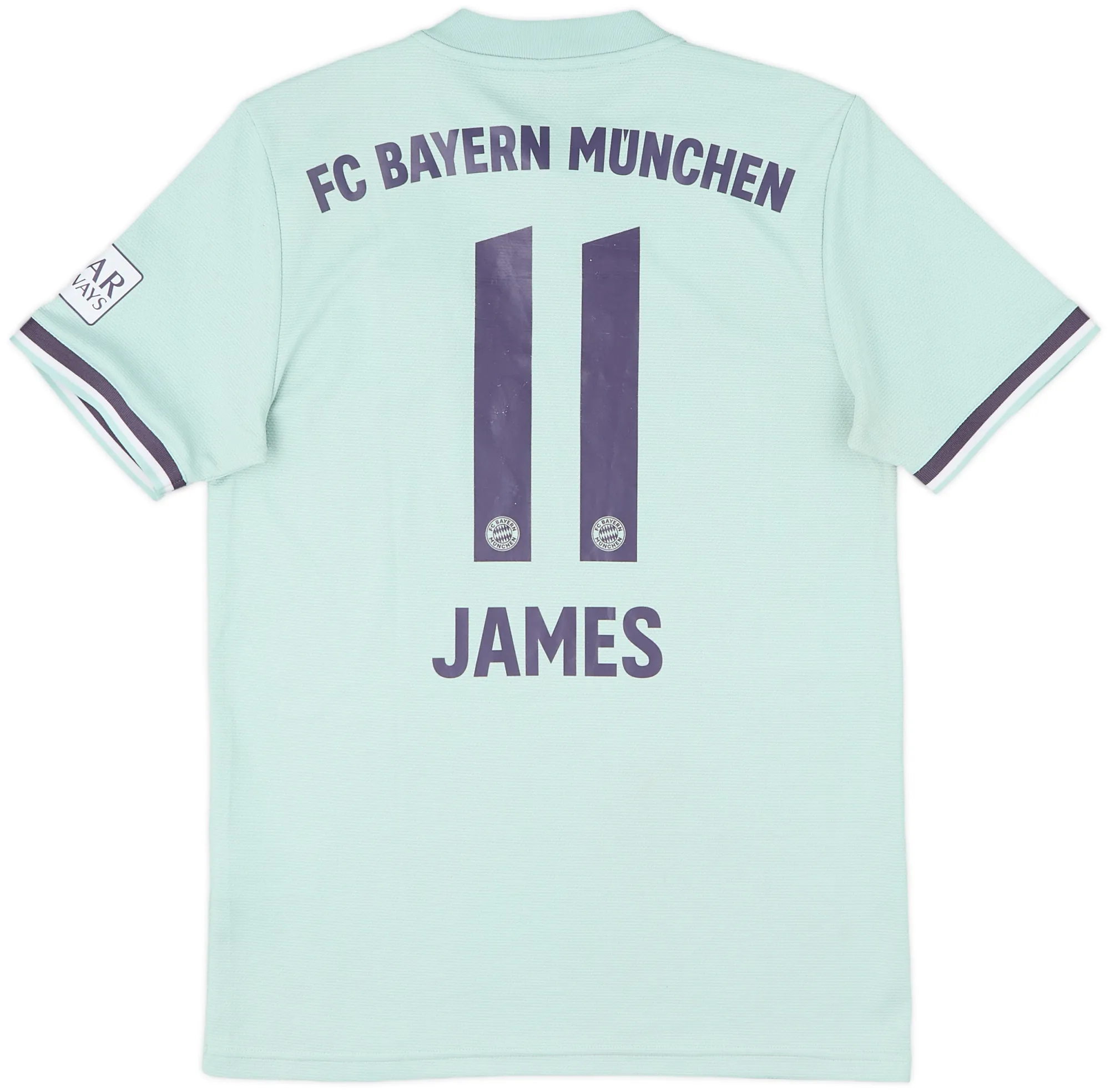 adidas Bayern Munich Mens SS Away Shirt 2018/19