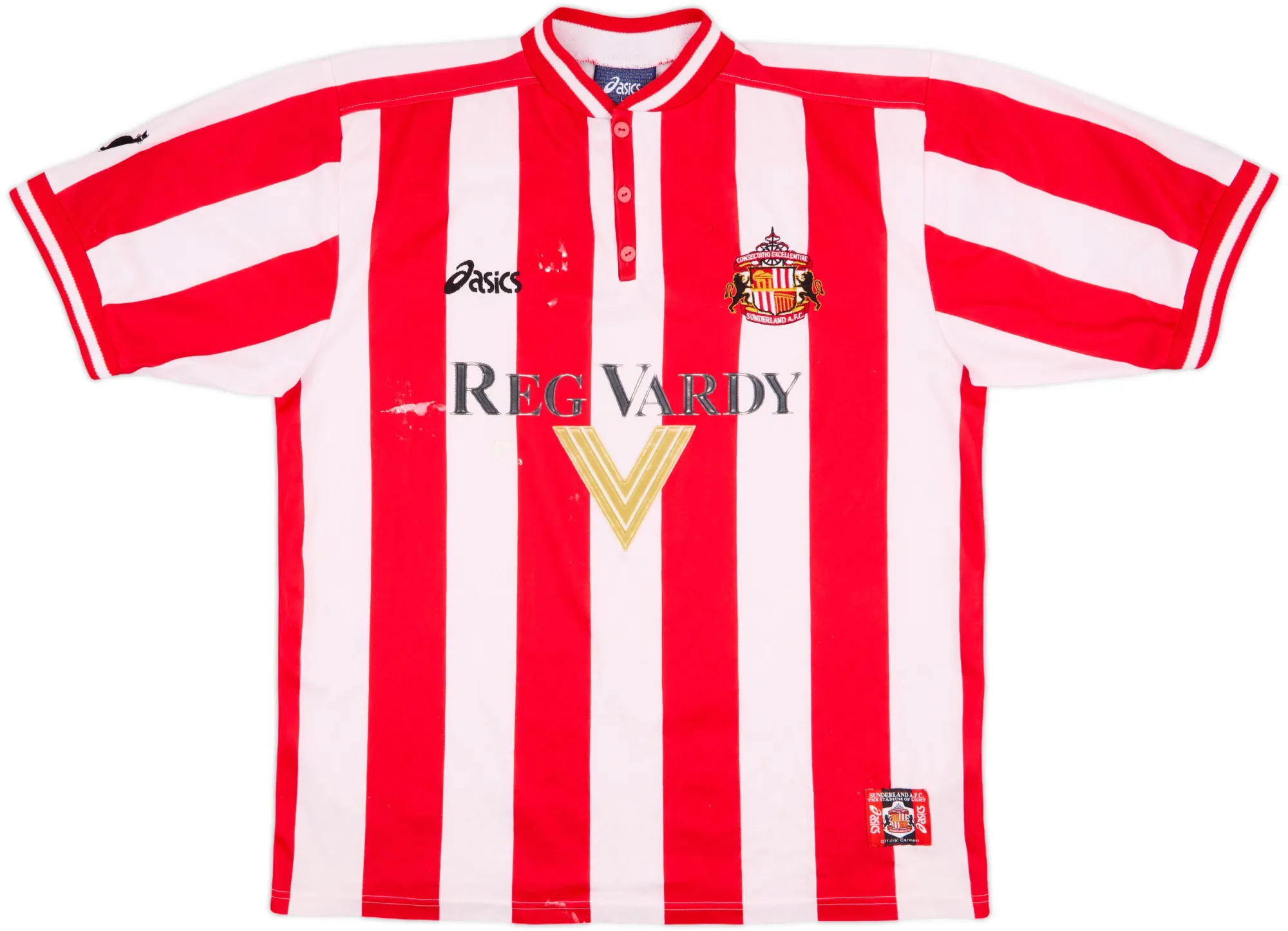 Asics Sunderland Mens SS Home Shirt 1999/00
