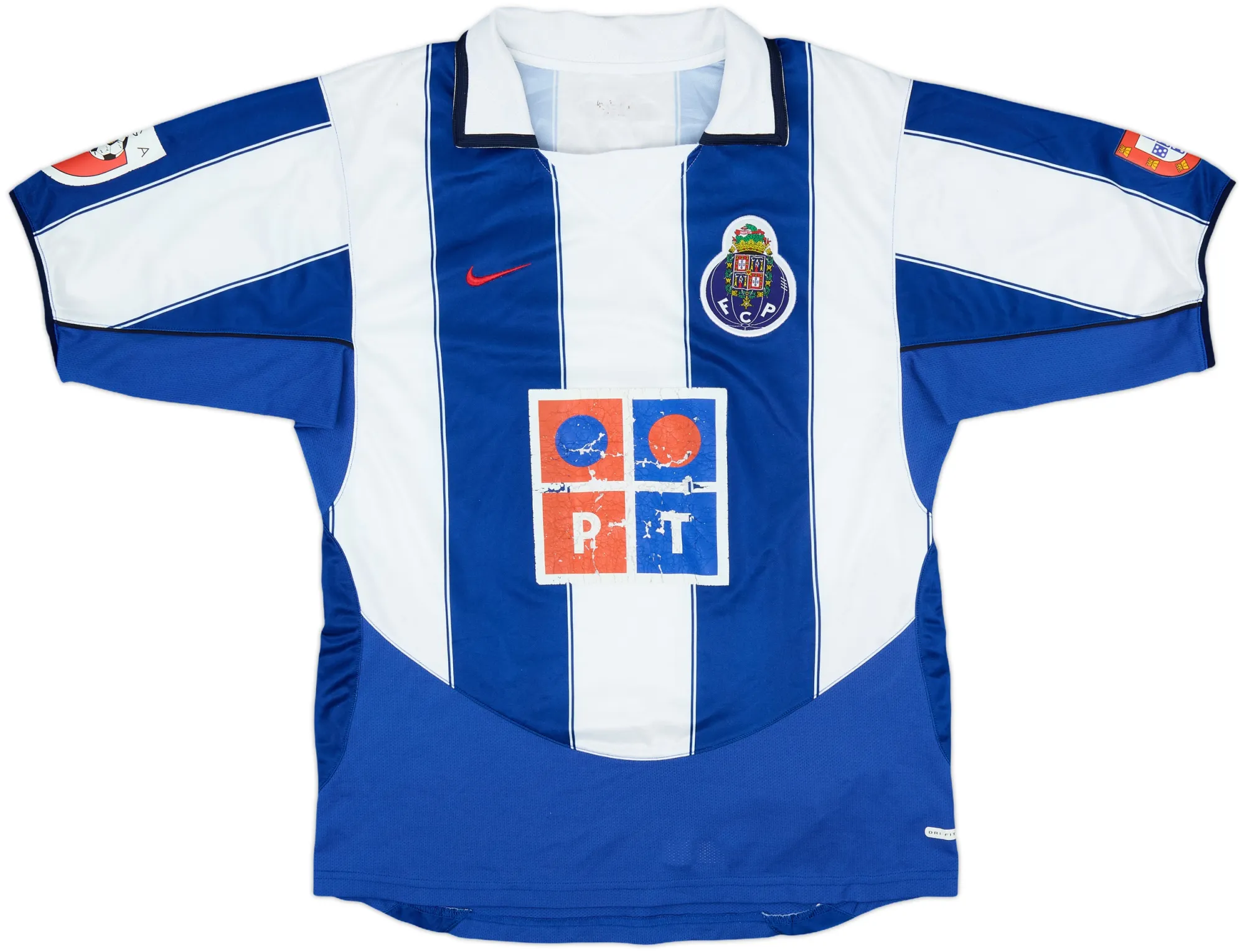 Nike Porto Mens SS Home Shirt 2003/04