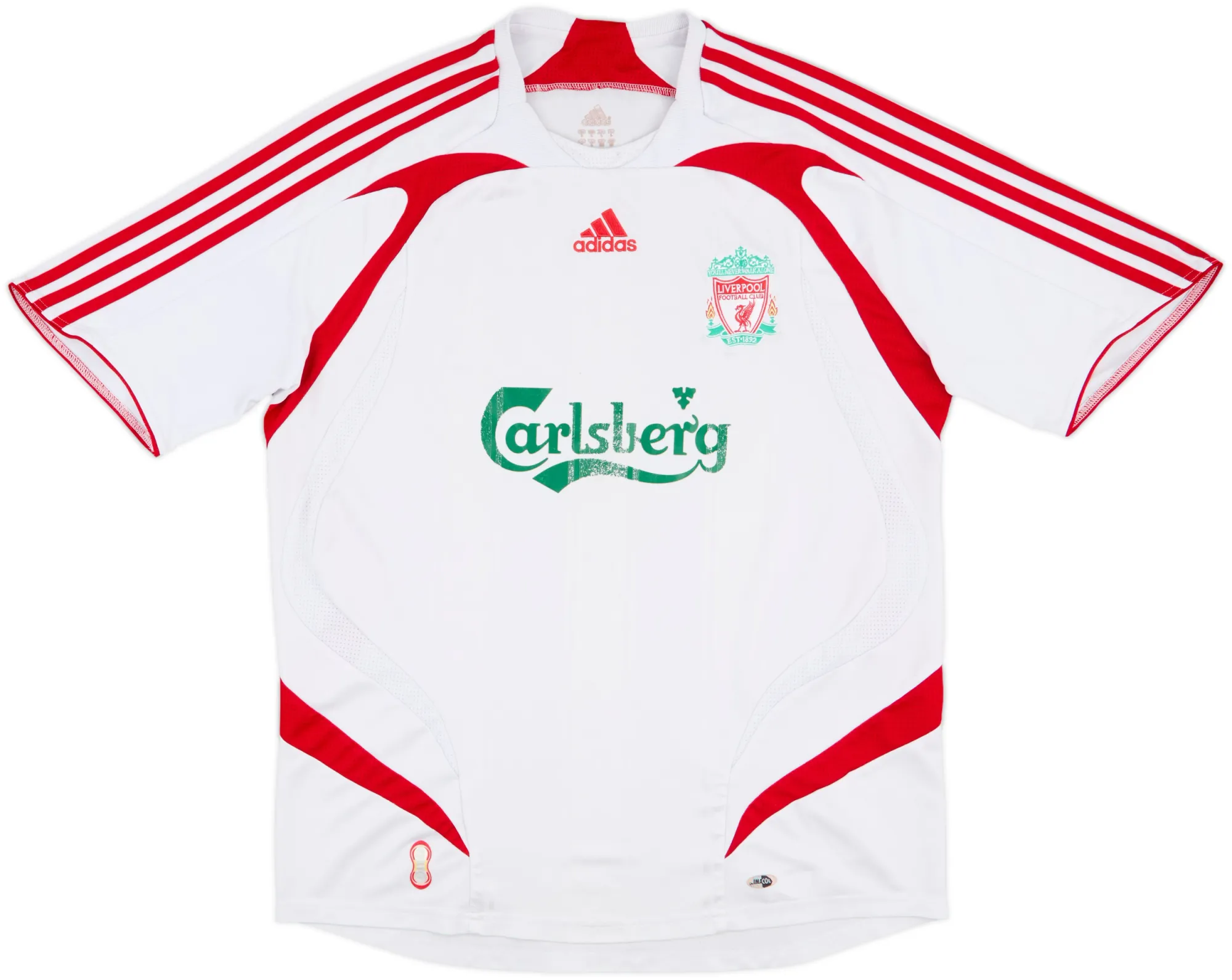 adidas Liverpool Mens SS Away Shirt 2007/08