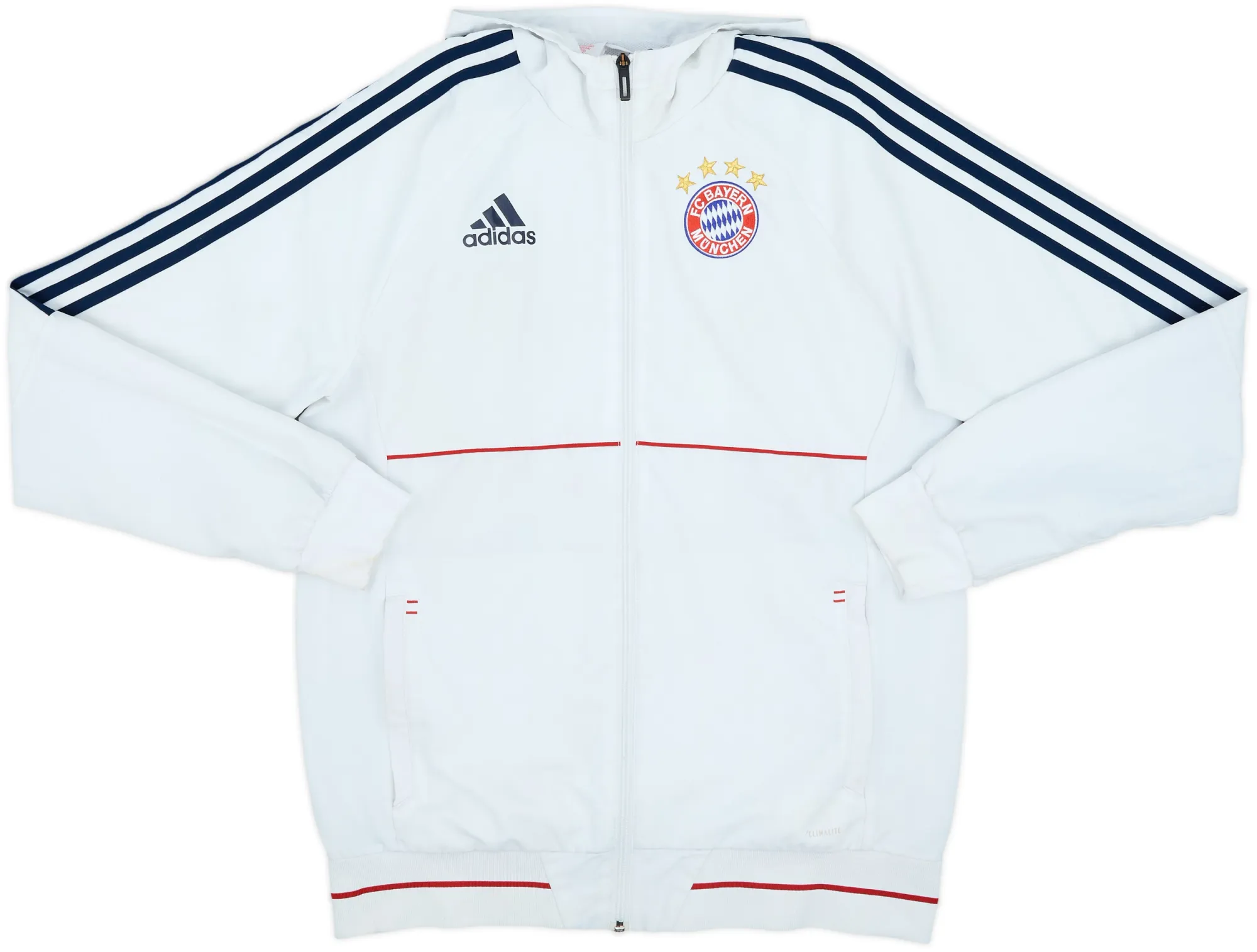 2017-18 Bayern Munich adidas Track Jacket - 7/10 - (XL.Boys)