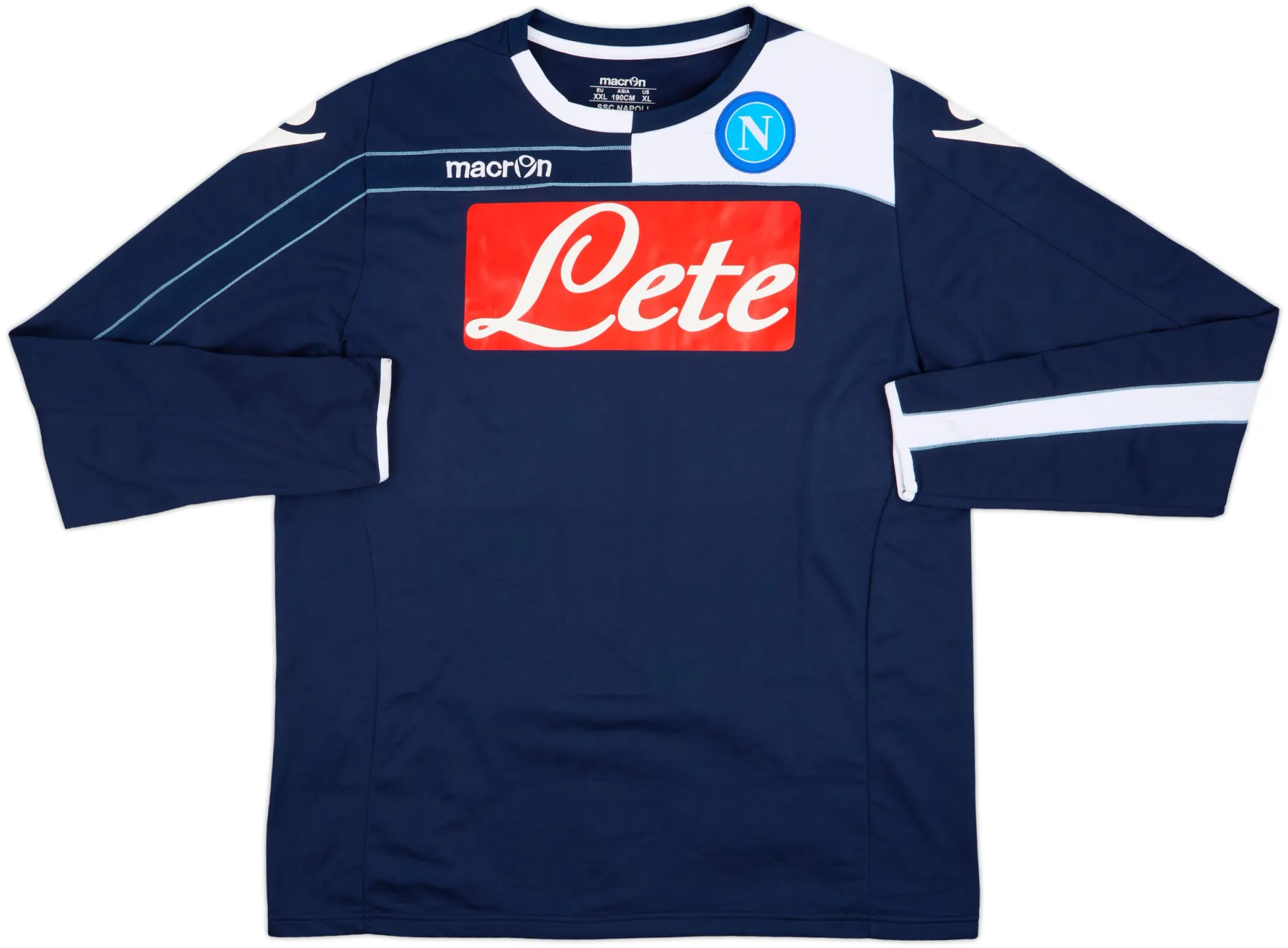 Macron Napoli Mens SS Home Shirt 2011/12