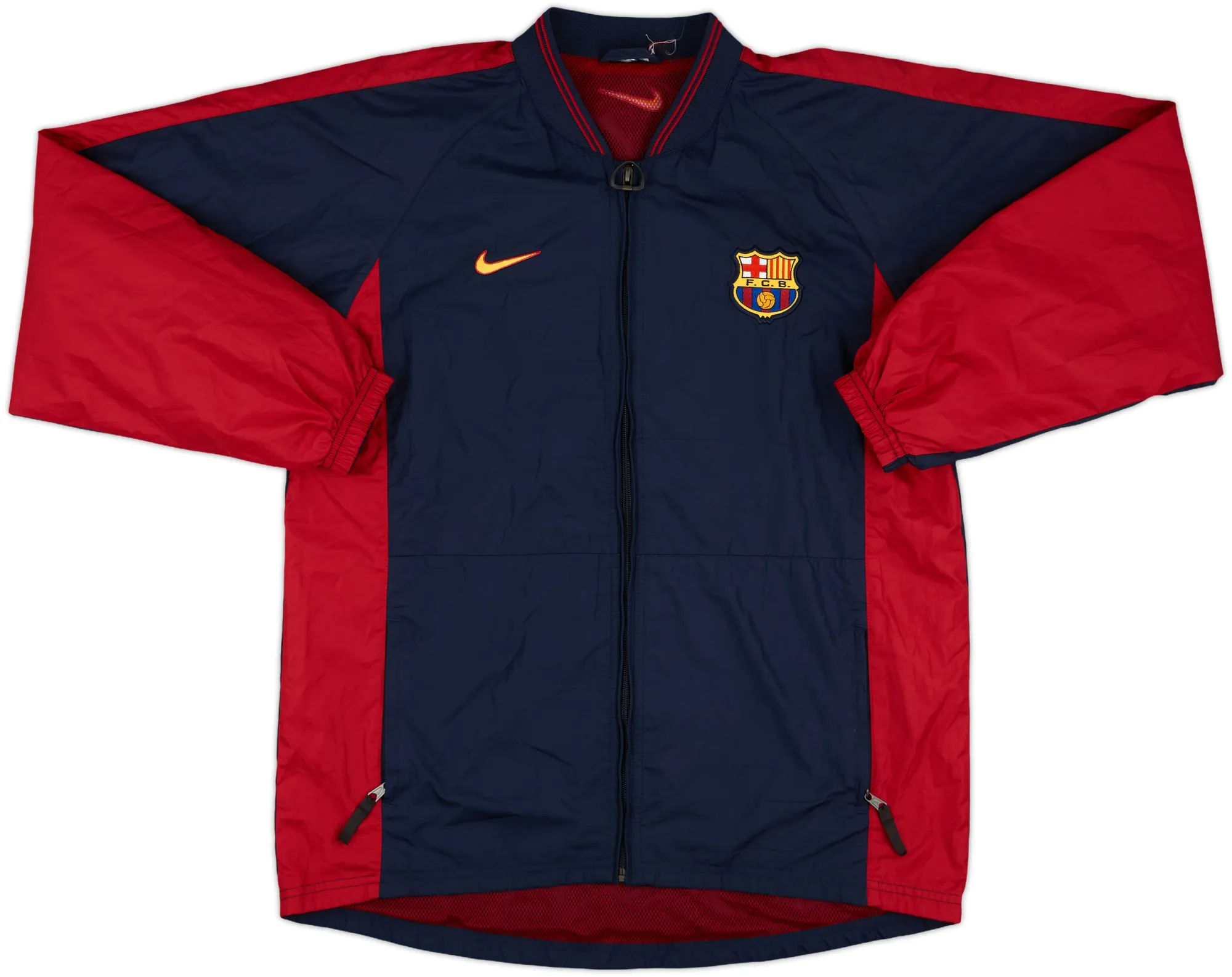 1999-00 Barcelona Nike Rain Jacket - 8/10 - (L)