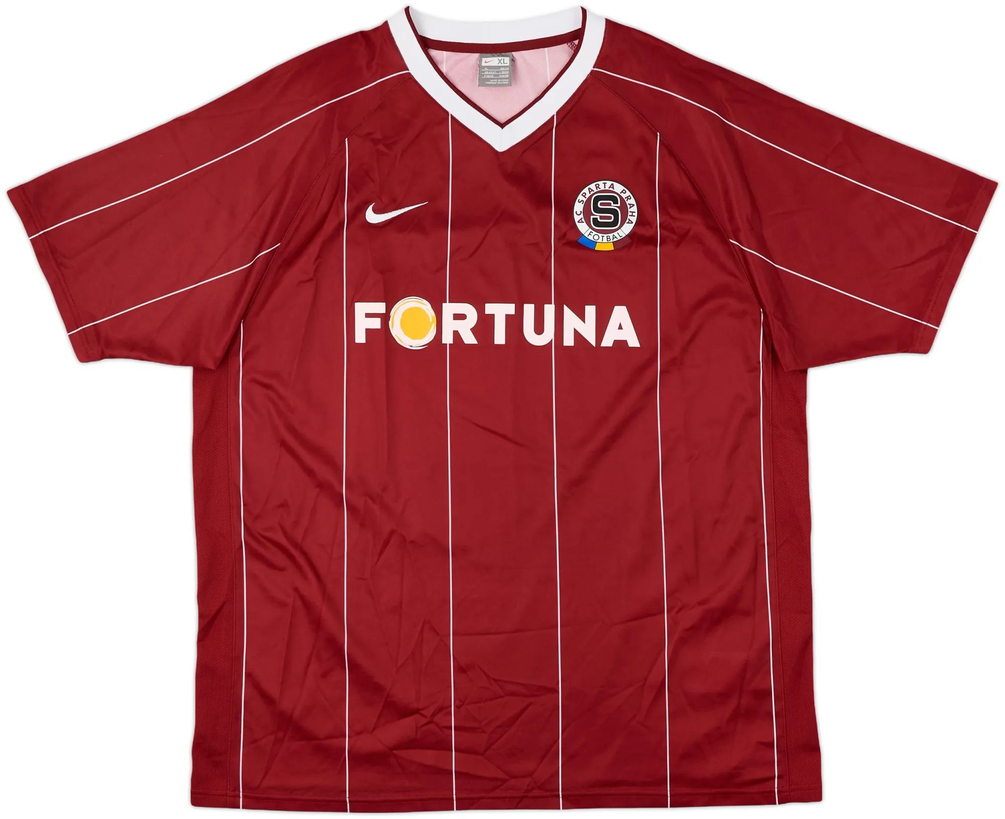 Nike Sparta Prague Mens SS Home Shirt 2007/08