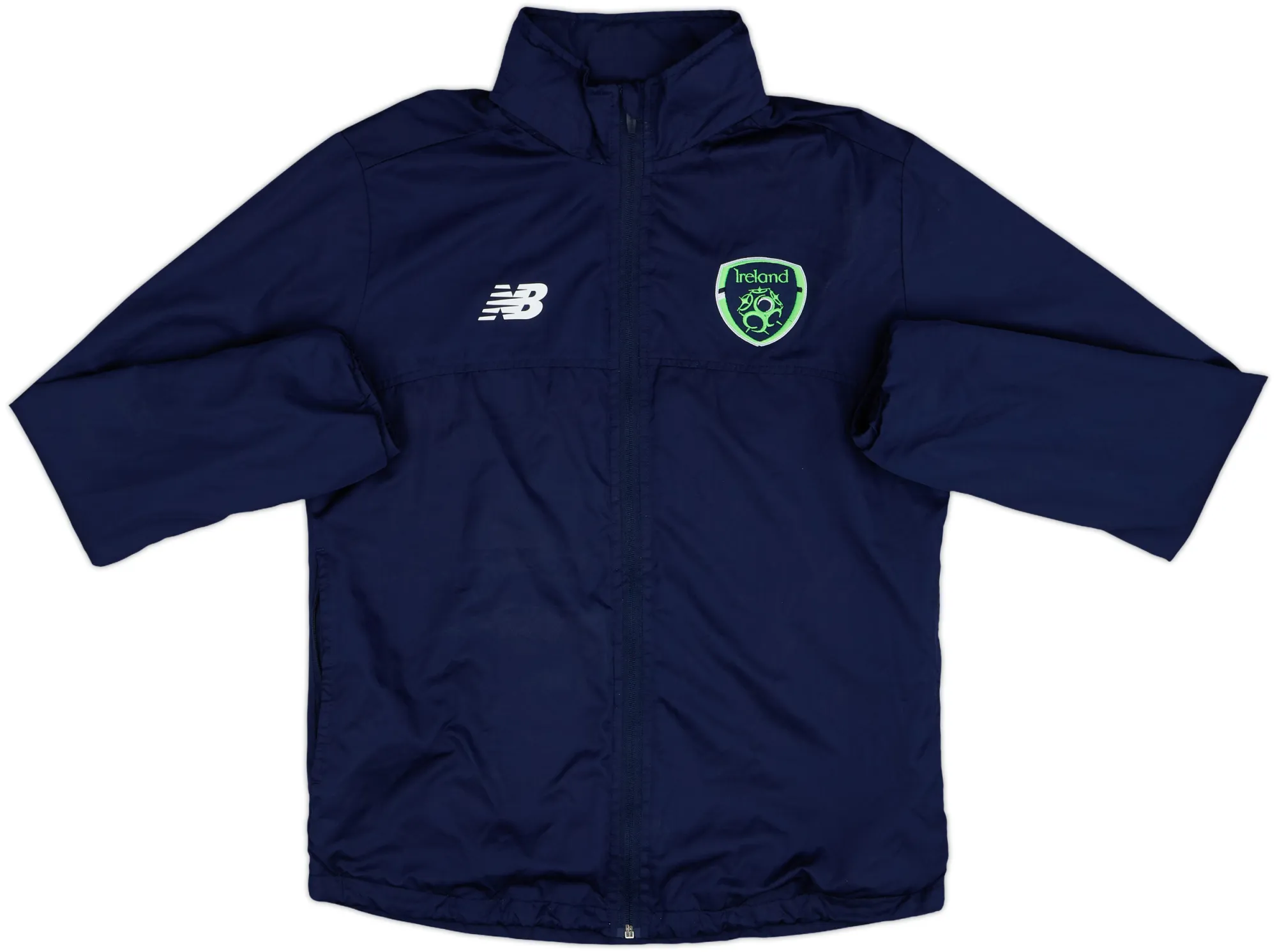 2017-18 Ireland New Balance 1/4 Zip Drill Top - 8/10 - (S)