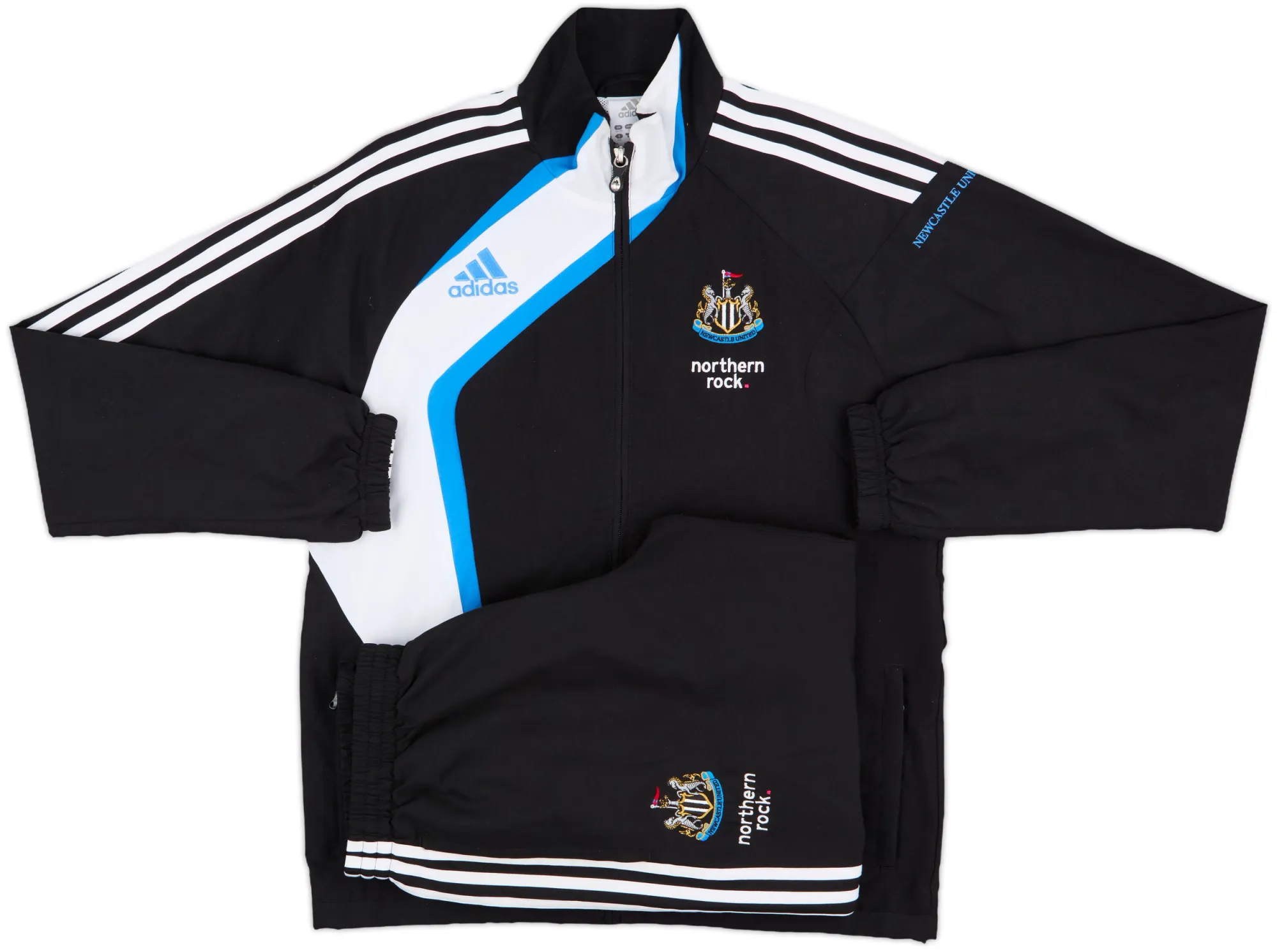 2009-10 Newcastle adidas Tracksuit - 9/10 - (S)