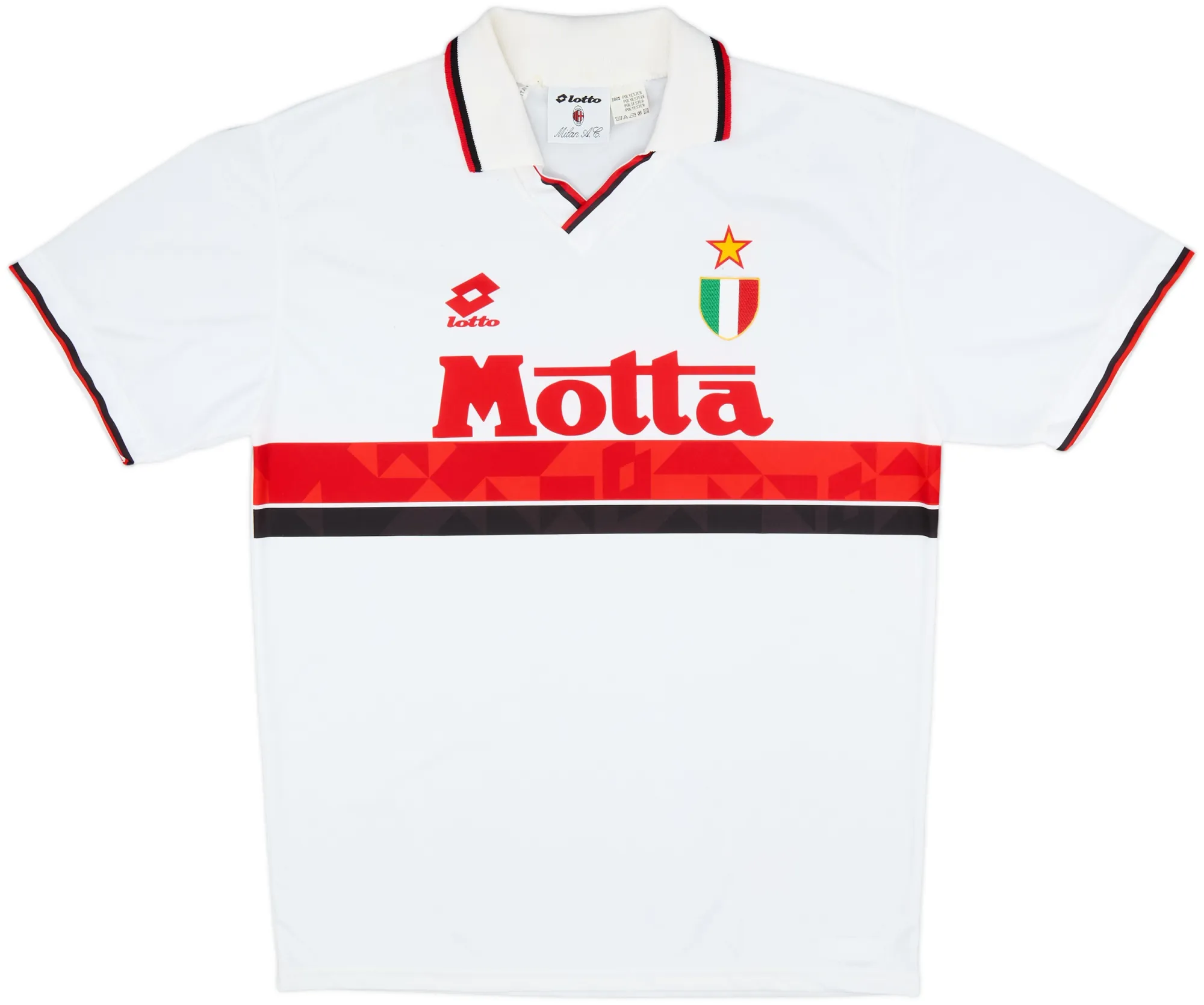 Lotto AC Milan Mens SS Away Shirt 1993/94