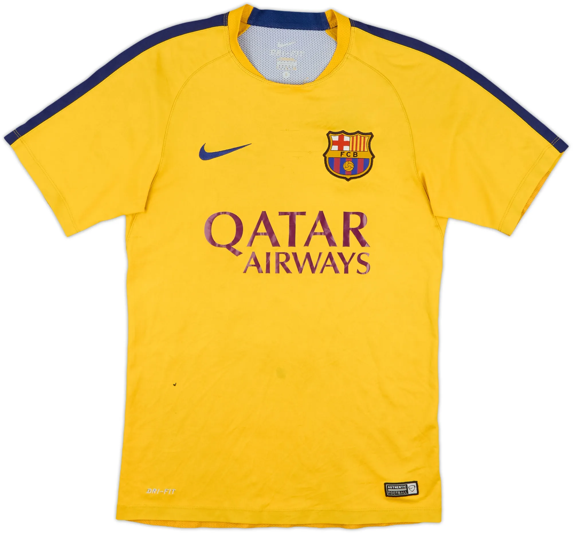 Nike Barcelona Mens SS Home Shirt 2015/16