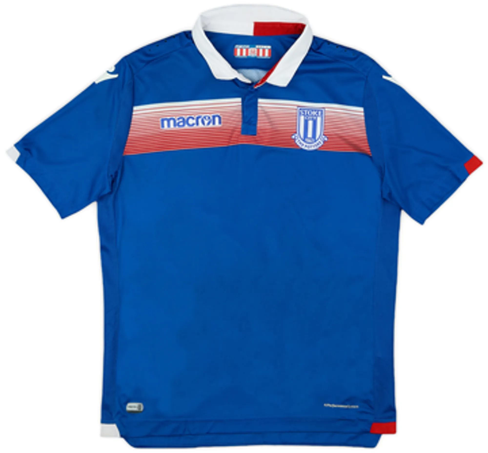 Macron Stoke City Mens SS Away Shirt 2017/18