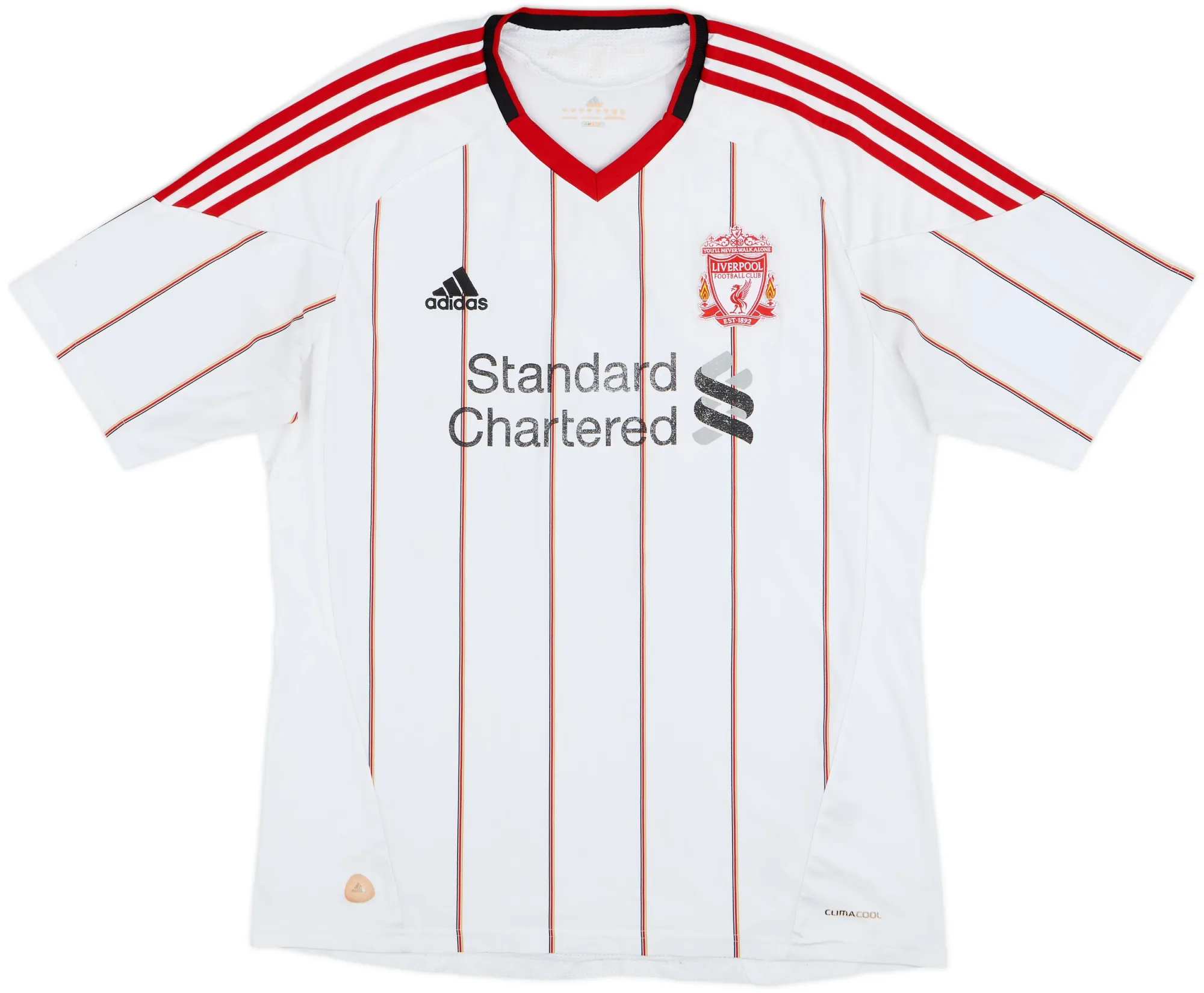 adidas Liverpool Mens SS Away Shirt 2010/11