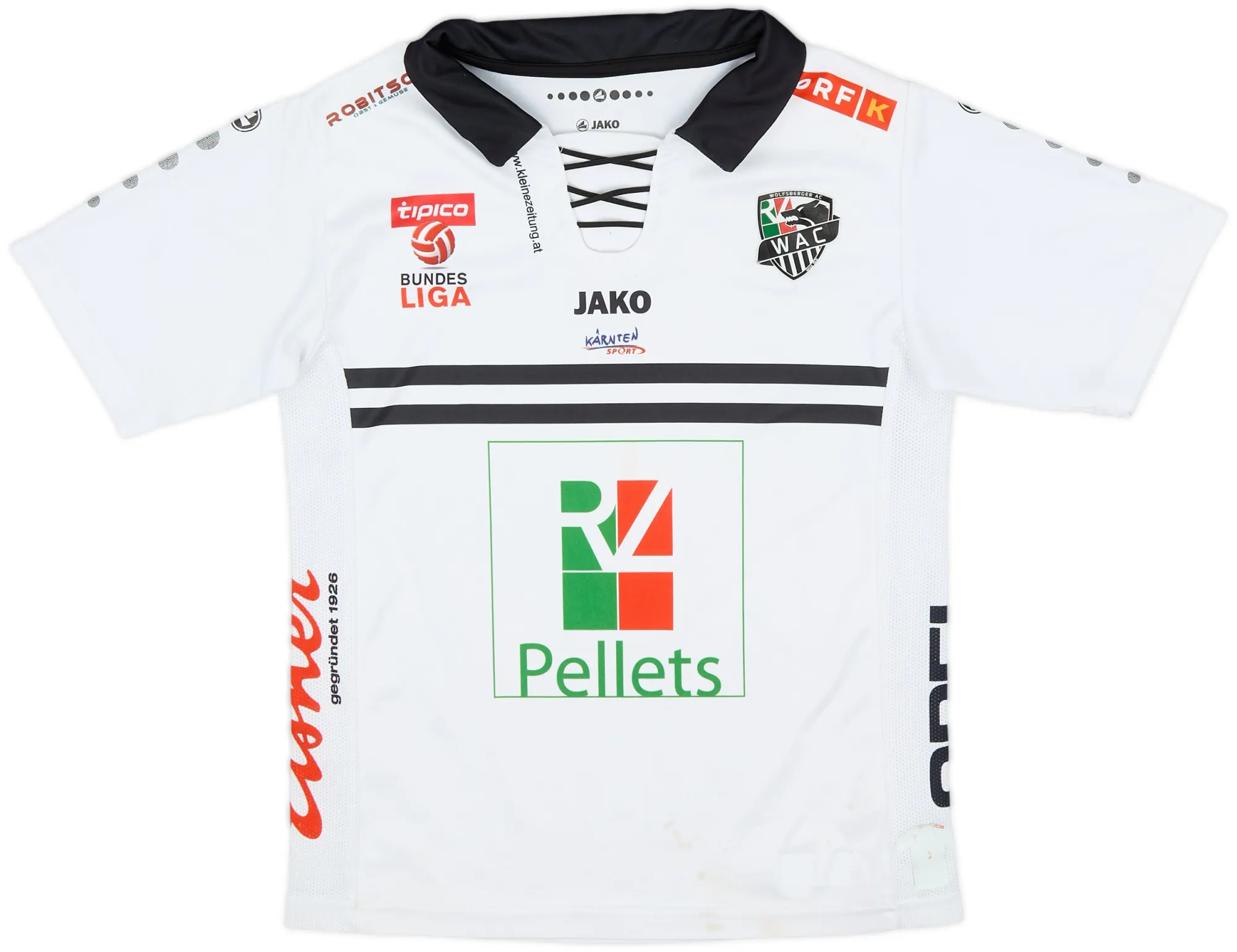 Jako Wolfsberger AC Boys SS Home Shirt 2015/16