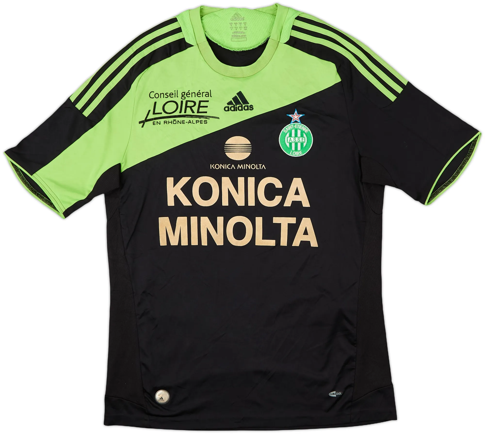 adidas Saint Etienne Mens SS Away Shirt 2008/09
