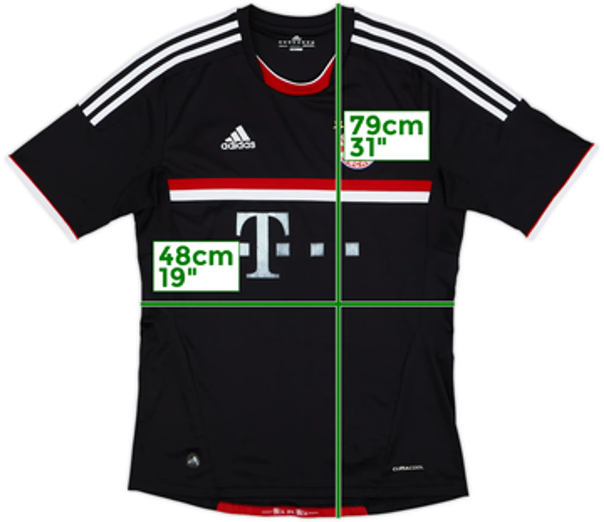 adidas Bayern Munich Mens SS Third Shirt 2011/12