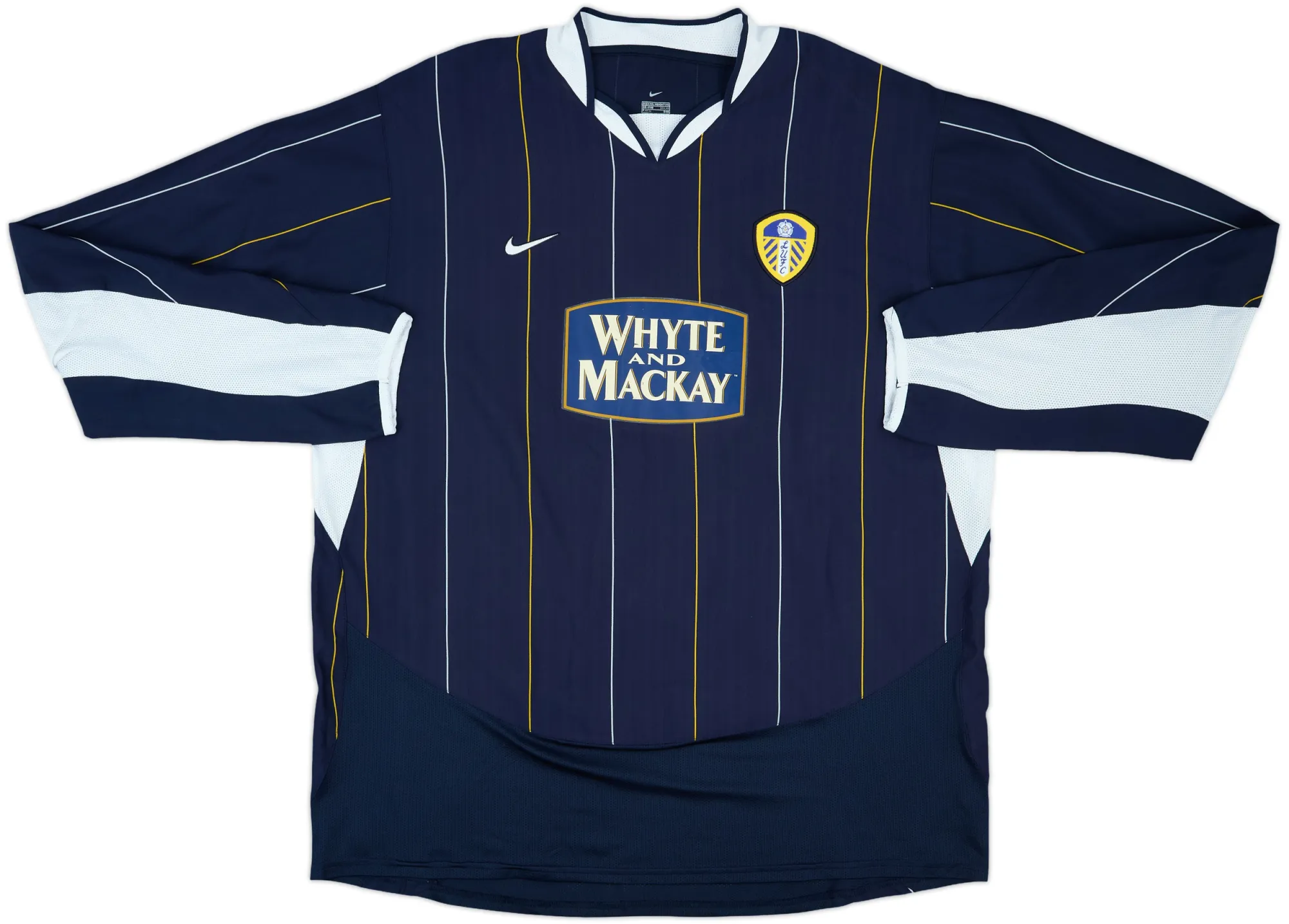 Nike Leeds United Mens LS Away Shirt 2003/04