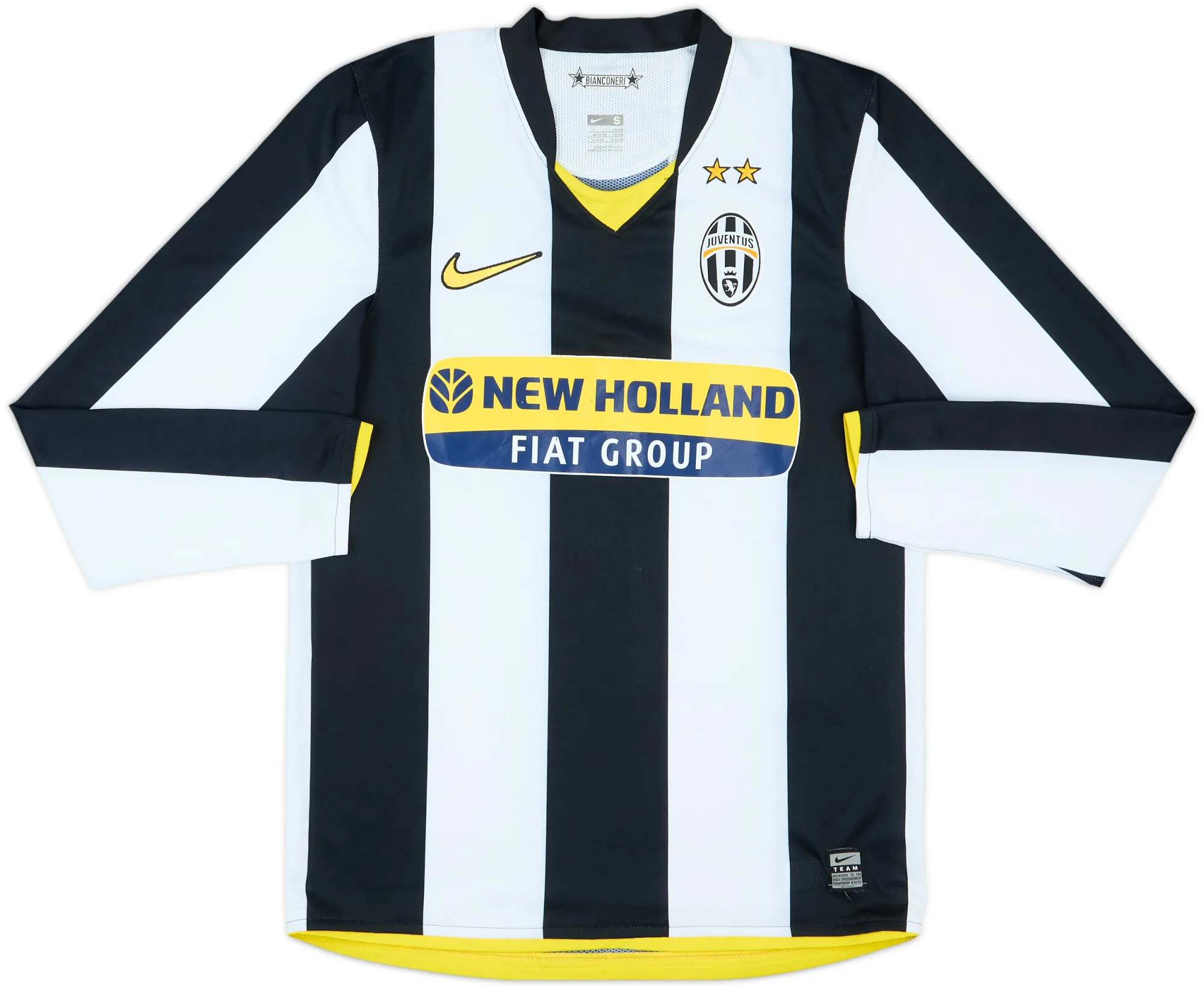 Nike Juventus Mens LS Player Issue Home Shirt 2008/09