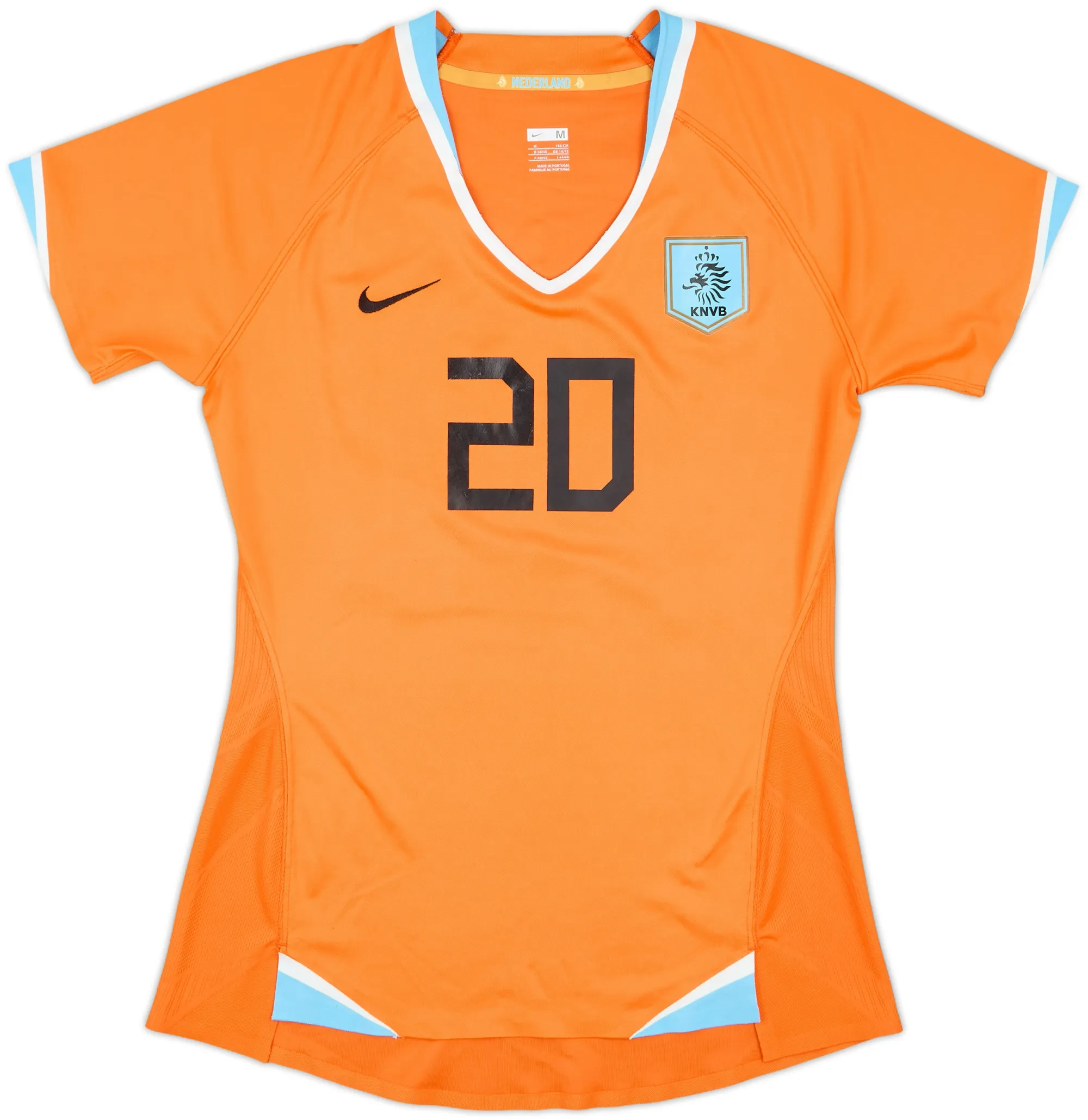 Nike Netherlands Womens SS Player Issue Home Shirt 2009