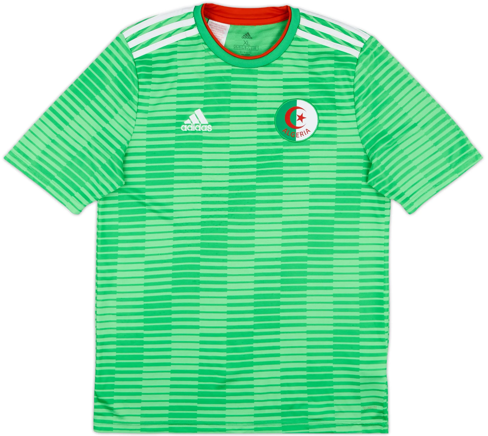 adidas Algeria Boys SS Away Shirt 2018