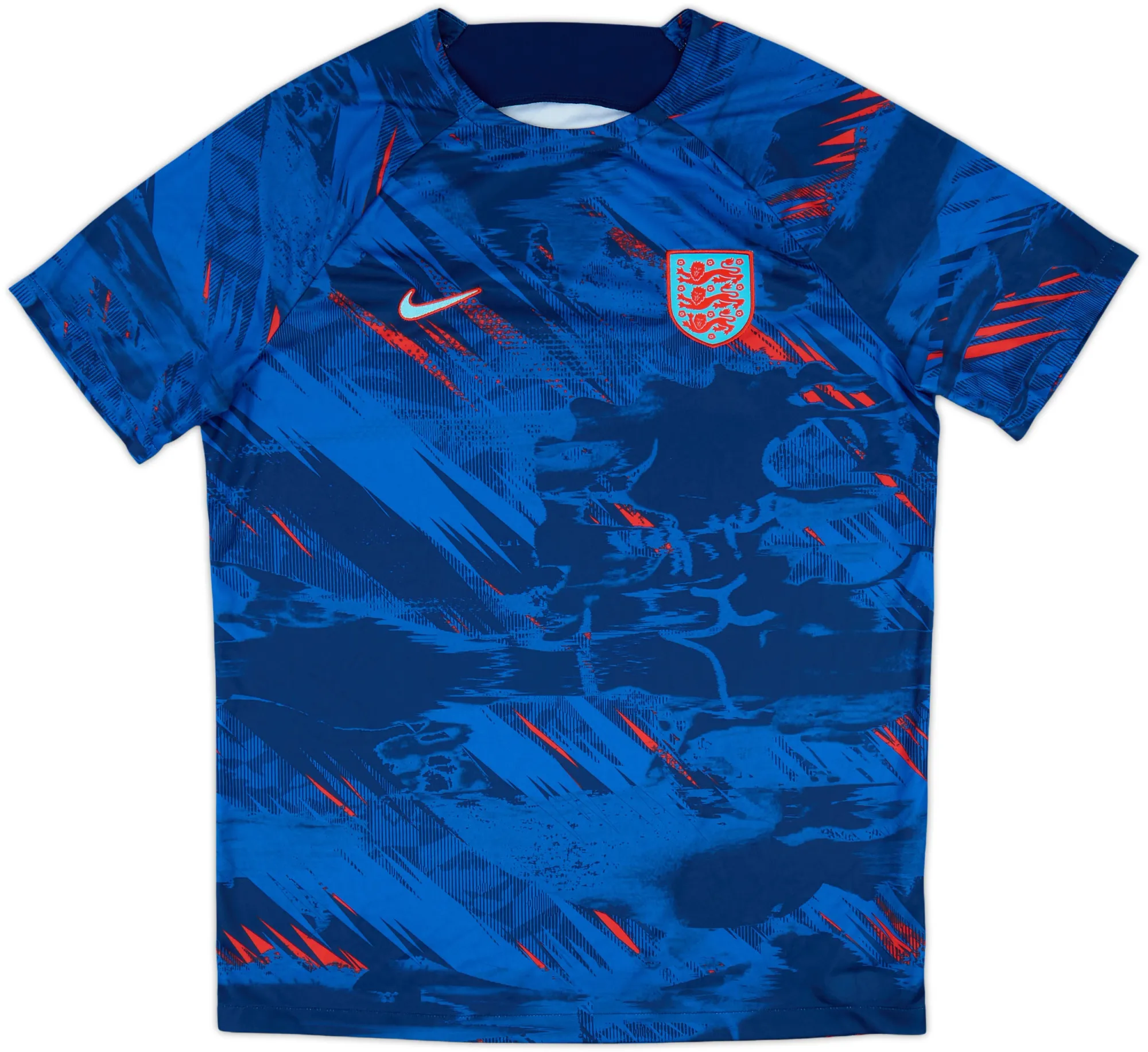 Nike England Mens SS Pre-Match Home Shirt 2022