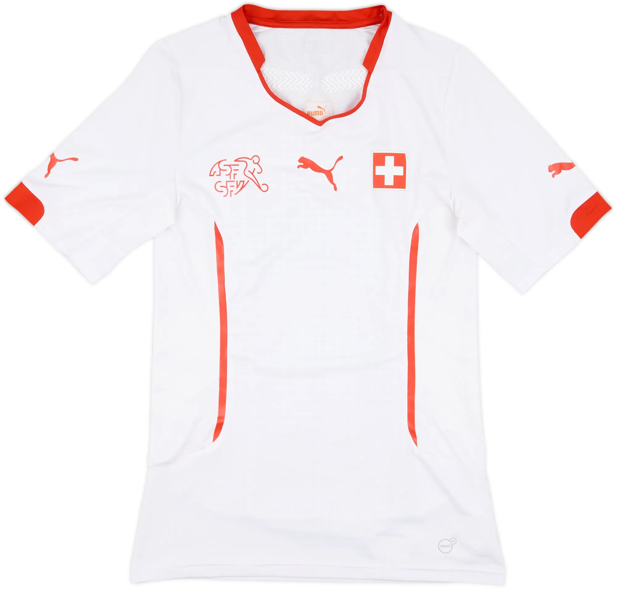 Puma Switzerland Mens SS Player Issue Away Shirt 2014