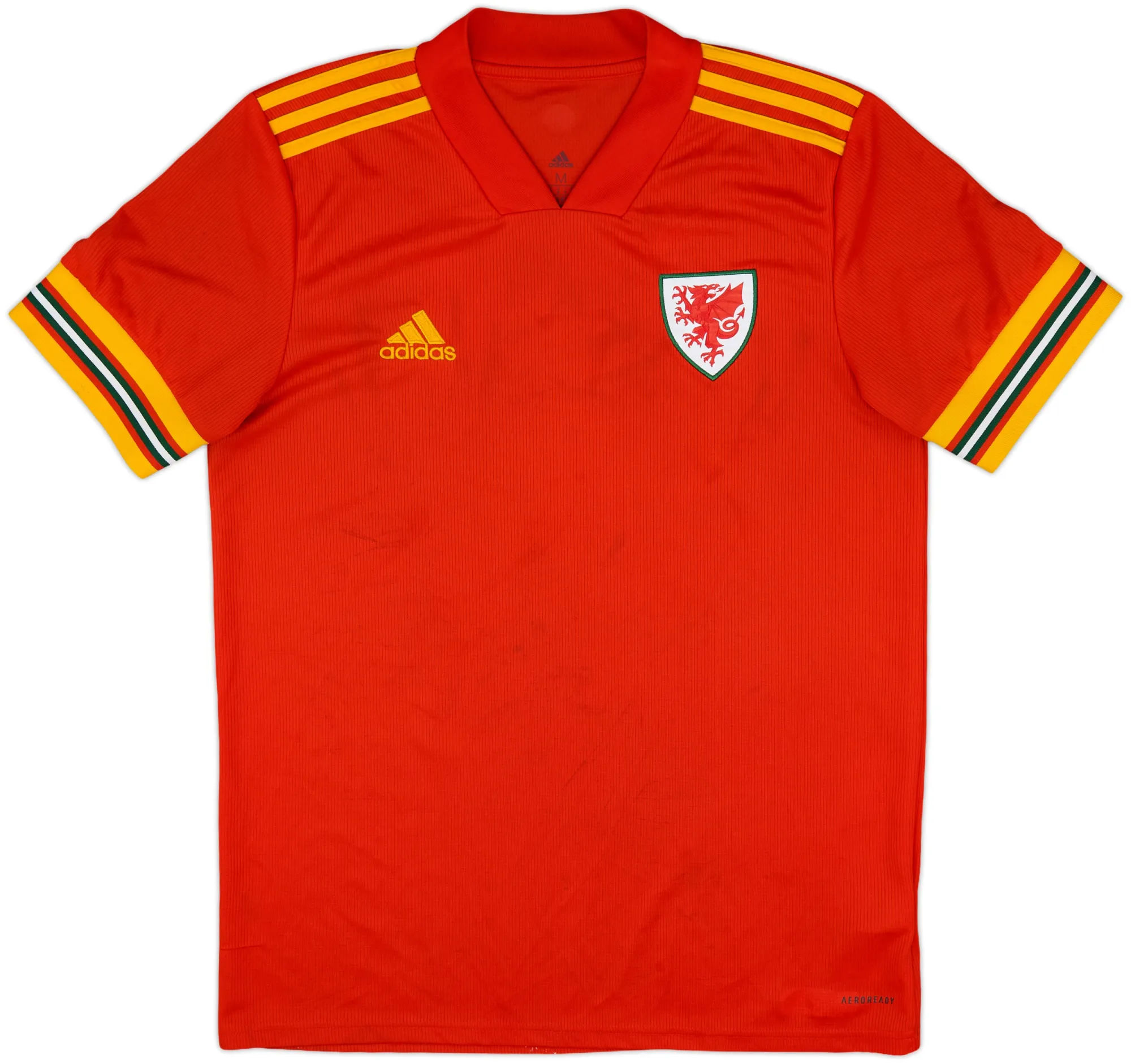 adidas Wales Mens SS Home Shirt 2020