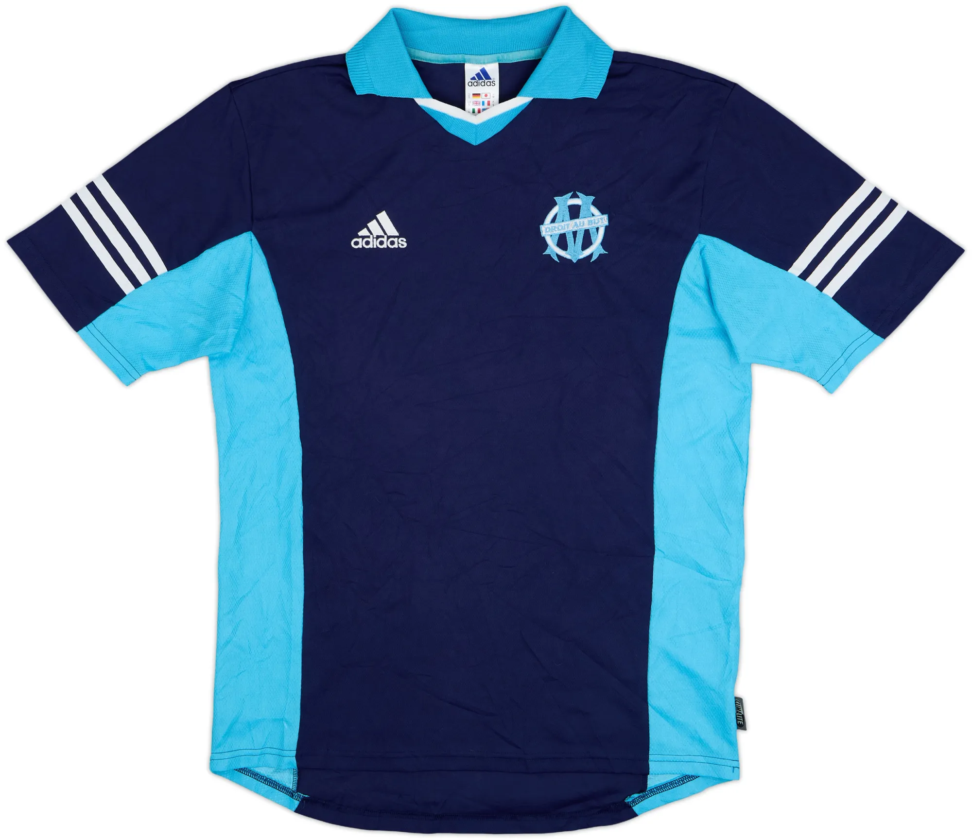 adidas Marseille Mens SS Home Shirt 2000/01