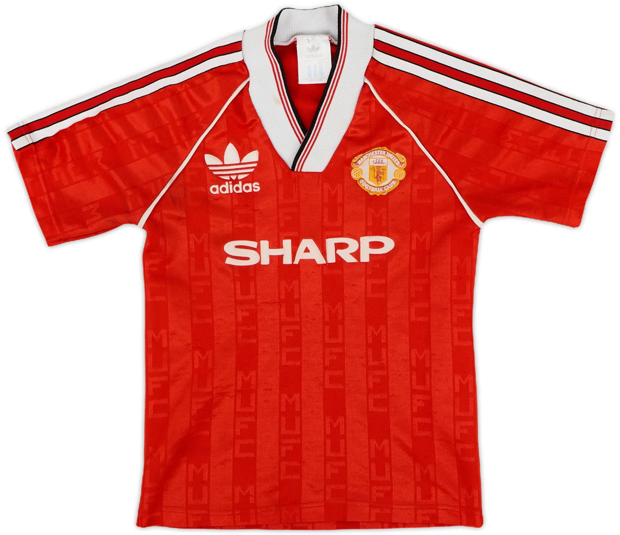 adidas Manchester United Mens SS Home Shirt 1988/90