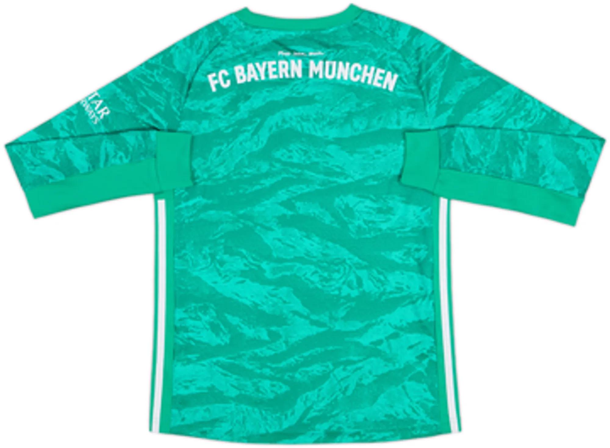adidas Bayern Munich Boys LS Goalkeeper Home Shirt 2019/20