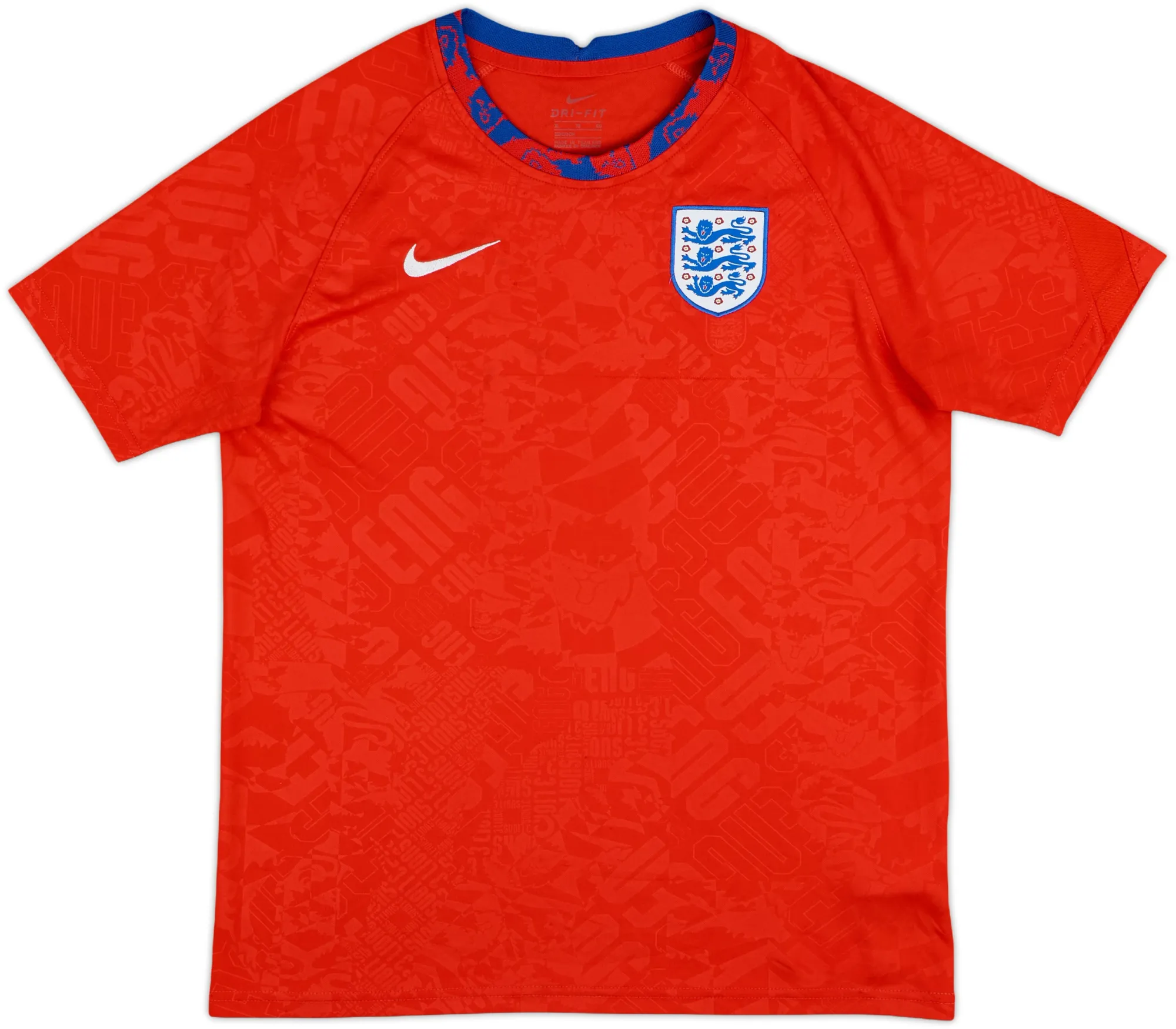 Nike England Boys SS Home Shirt 2020