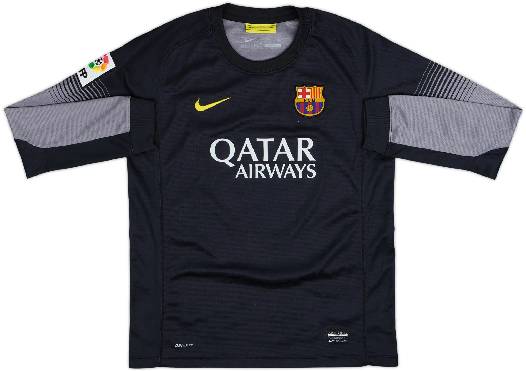 Nike Barcelona Boys LS Goalkeeper Home Shirt 2013/14