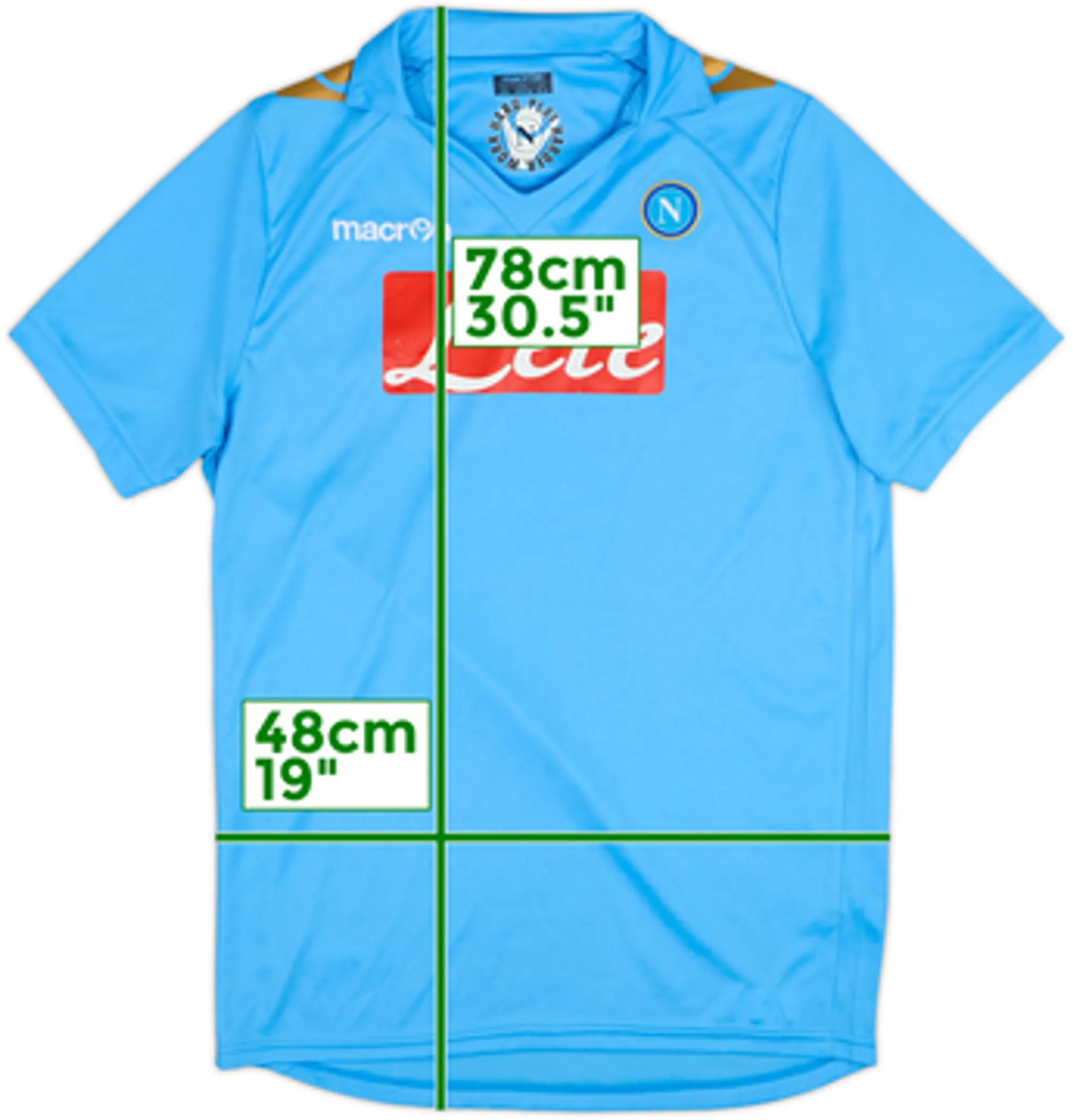 Macron Napoli Boys SS Home Shirt 2011/12