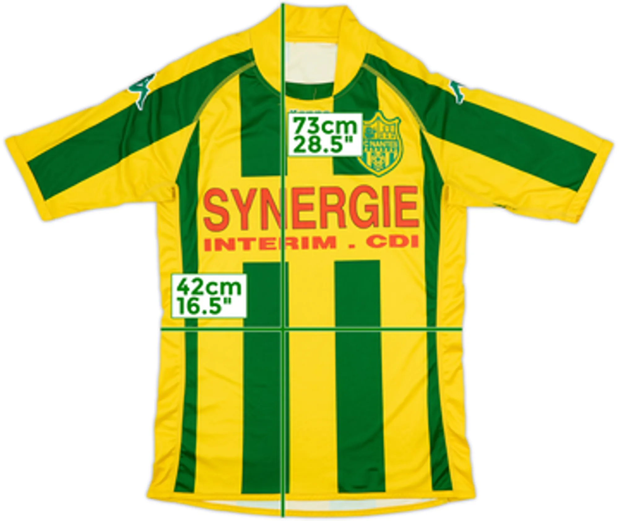 Kappa Nantes Mens SS Home Shirt 2009/10