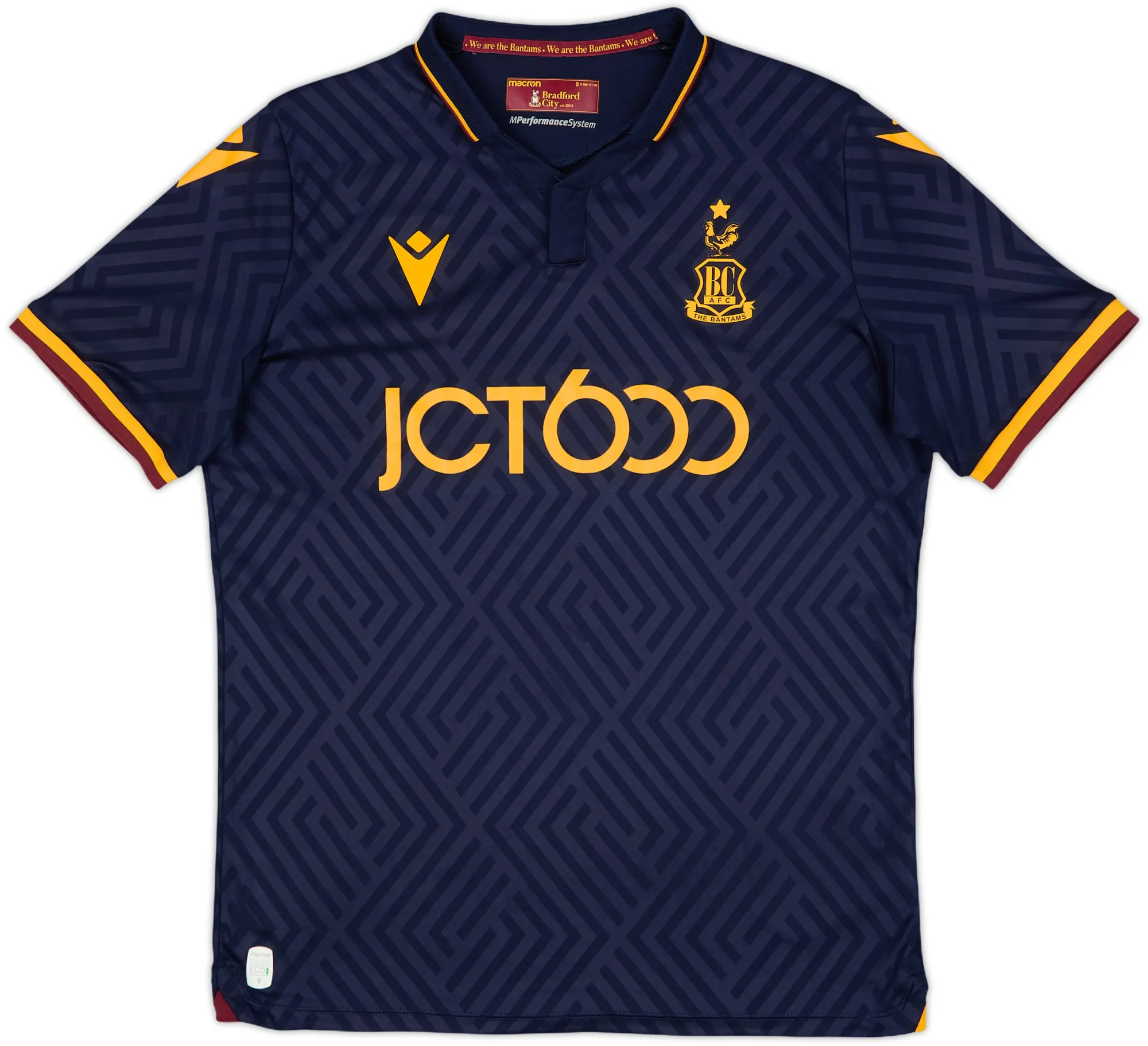 Macron Bradford City Mens SS Away Shirt 2023/24
