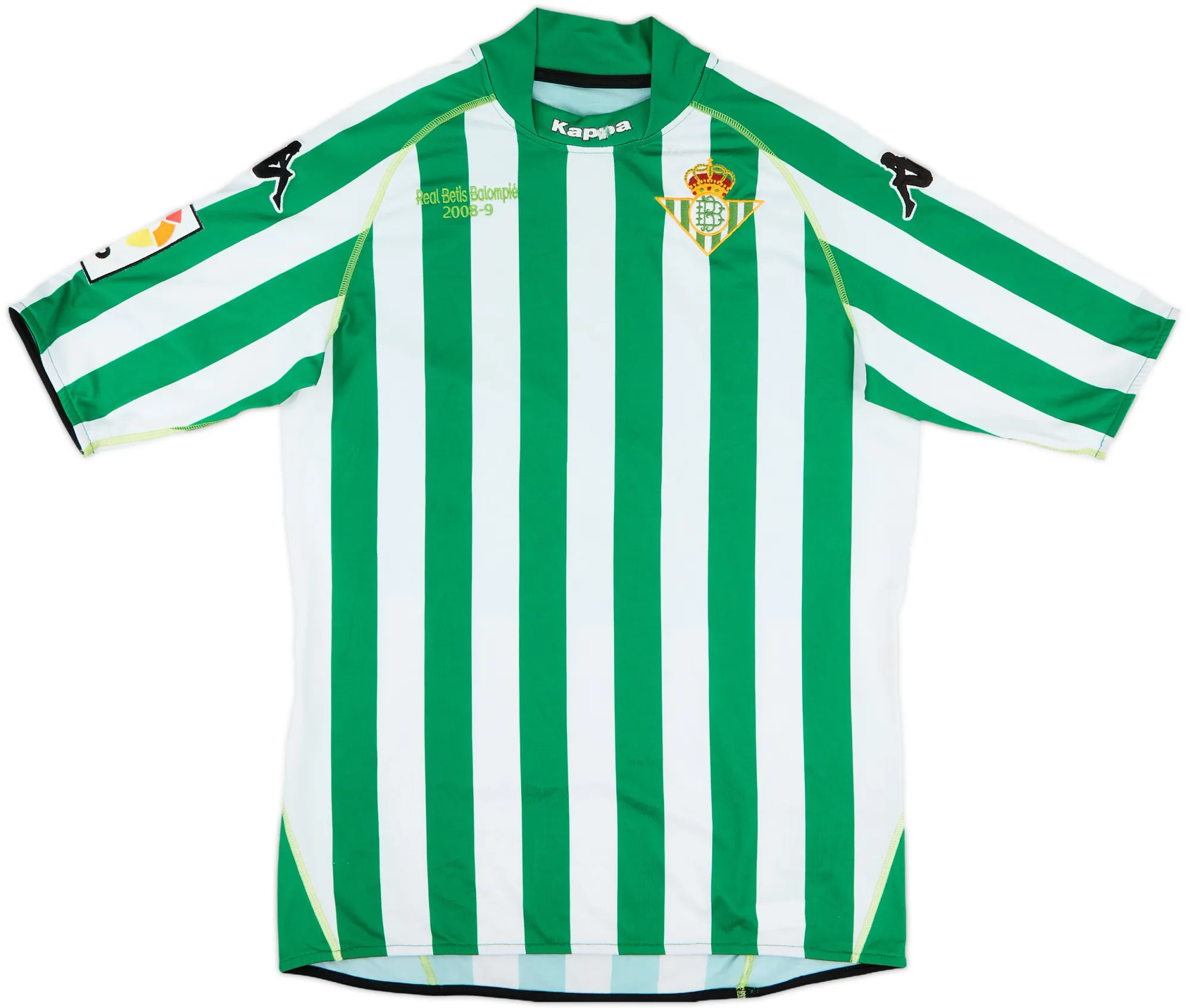 Kappa Real Betis Mens SS Home Shirt 2008/09