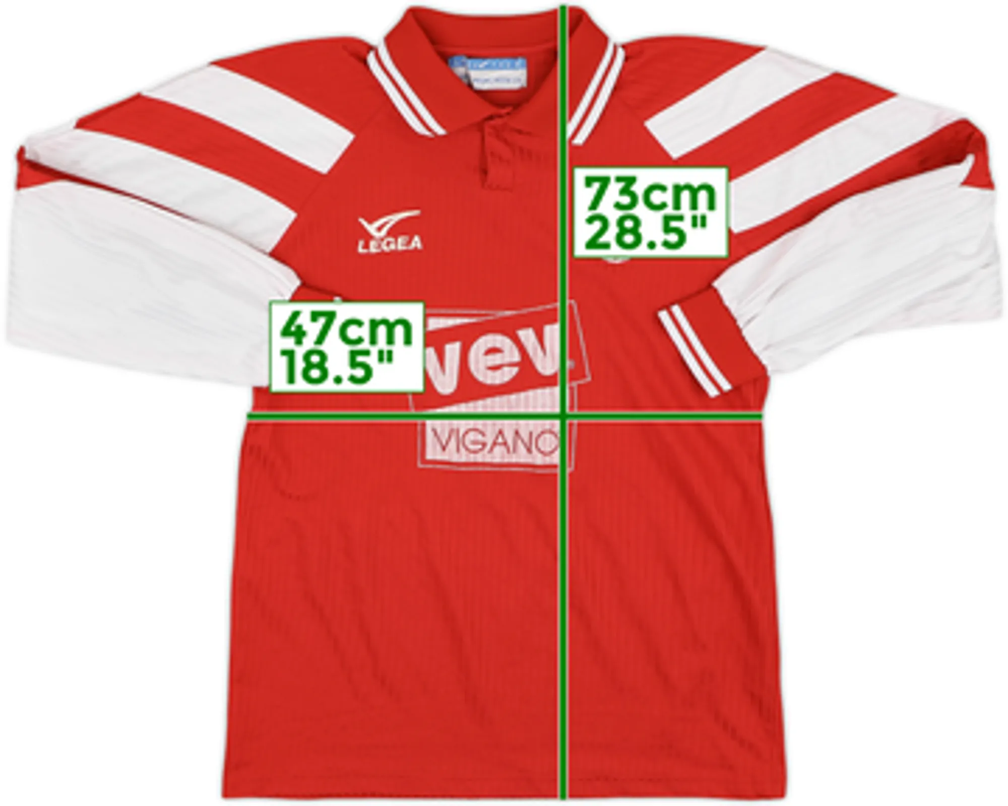 Legea Monza Mens LS Home Shirt 2002/03