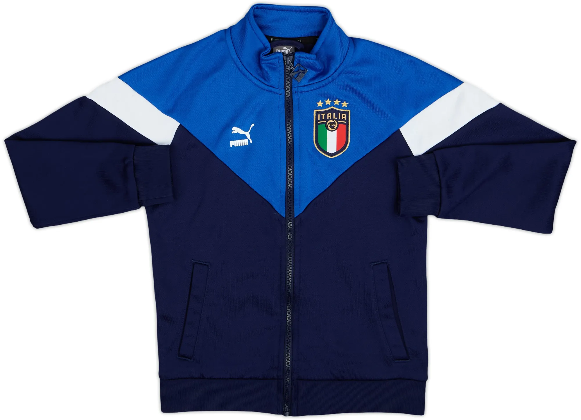 2019-20 Italy Puma Track Jacket - 7/10 - (S.Boys)