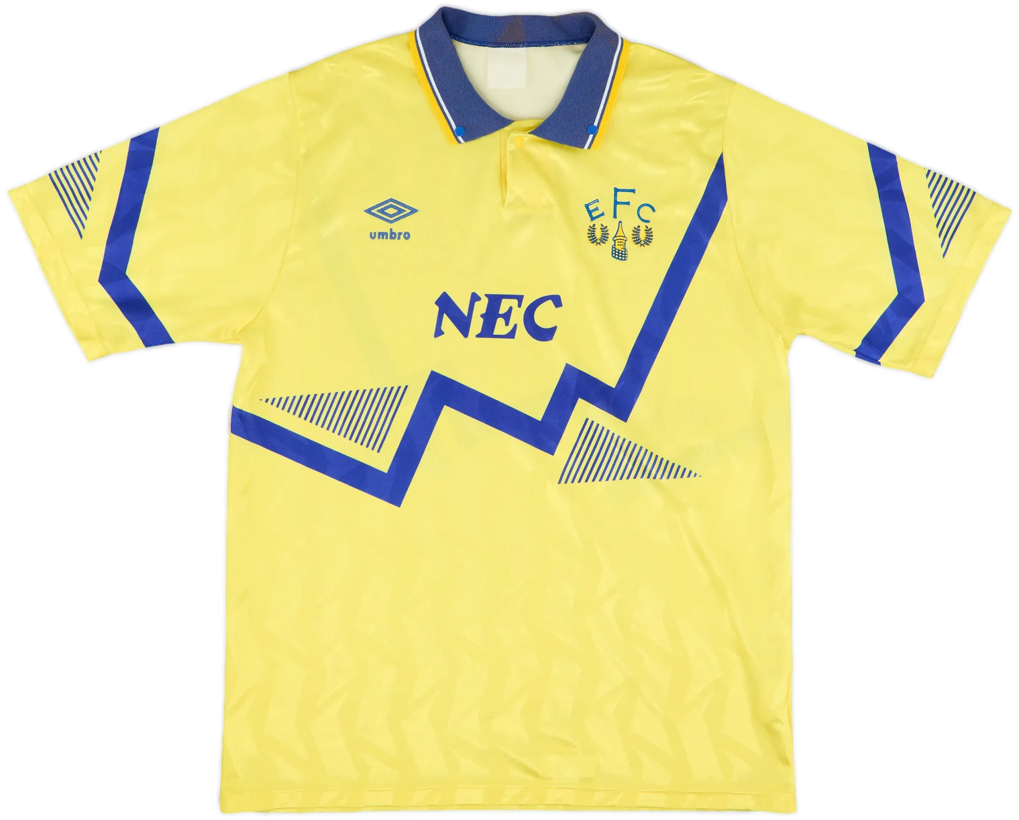 Umbro Everton Mens SS Away Shirt 1990/92