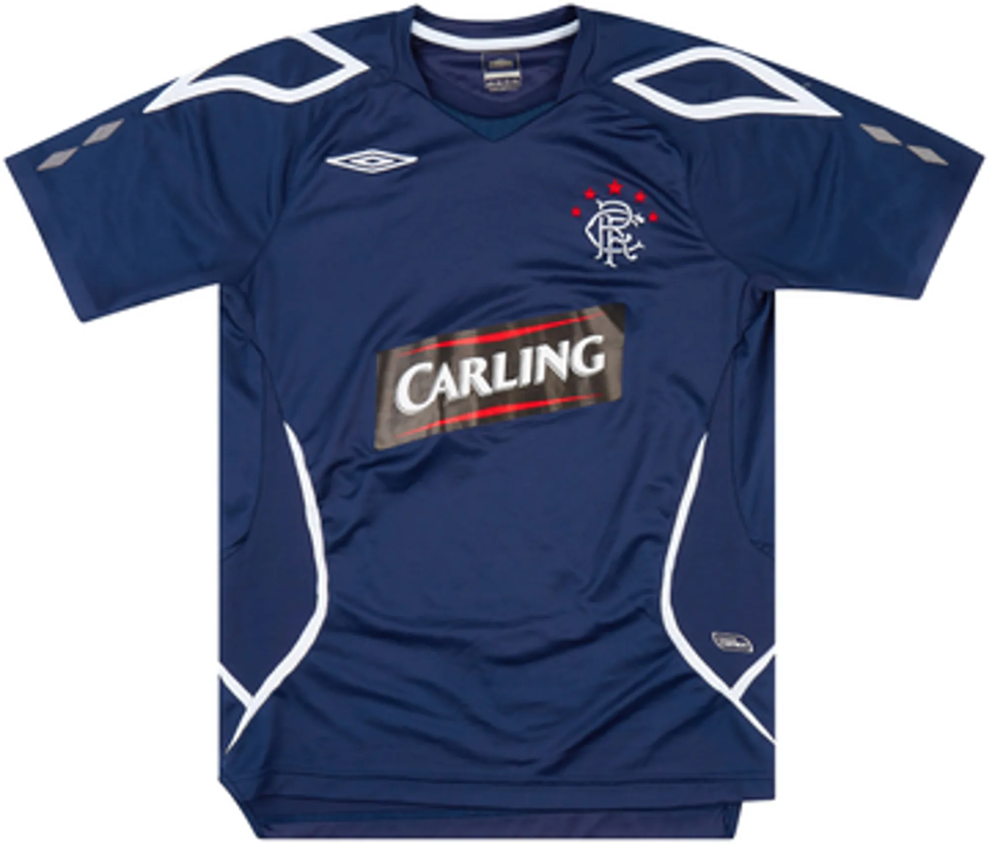 Umbro Rangers Mens SS Home Shirt 2007/08