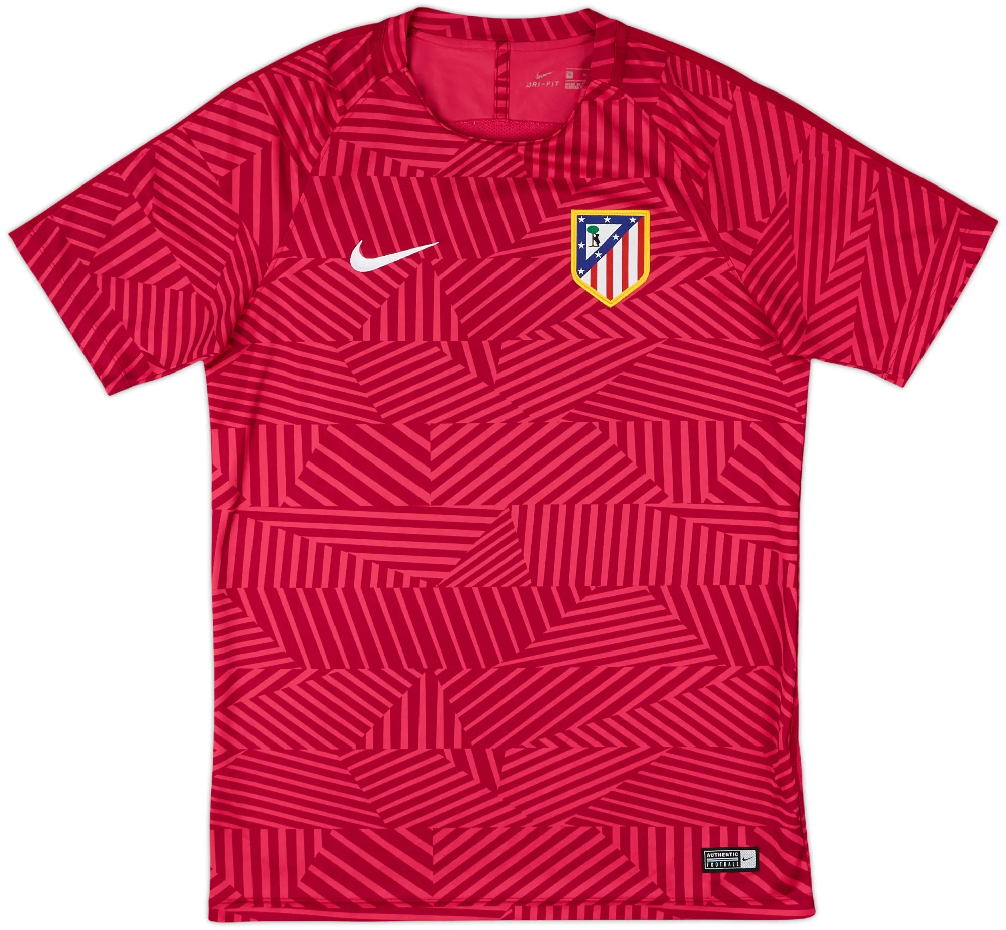 Nike Atlético Madrid Mens SS Home Shirt 2016/17