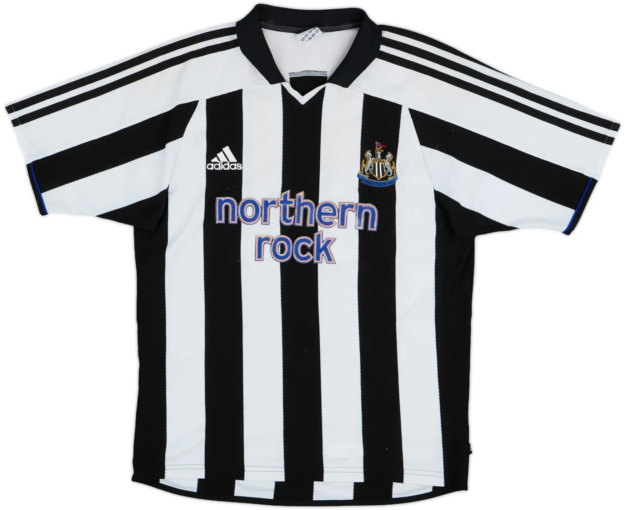 adidas Newcastle United Mens SS Home Shirt 2003/05