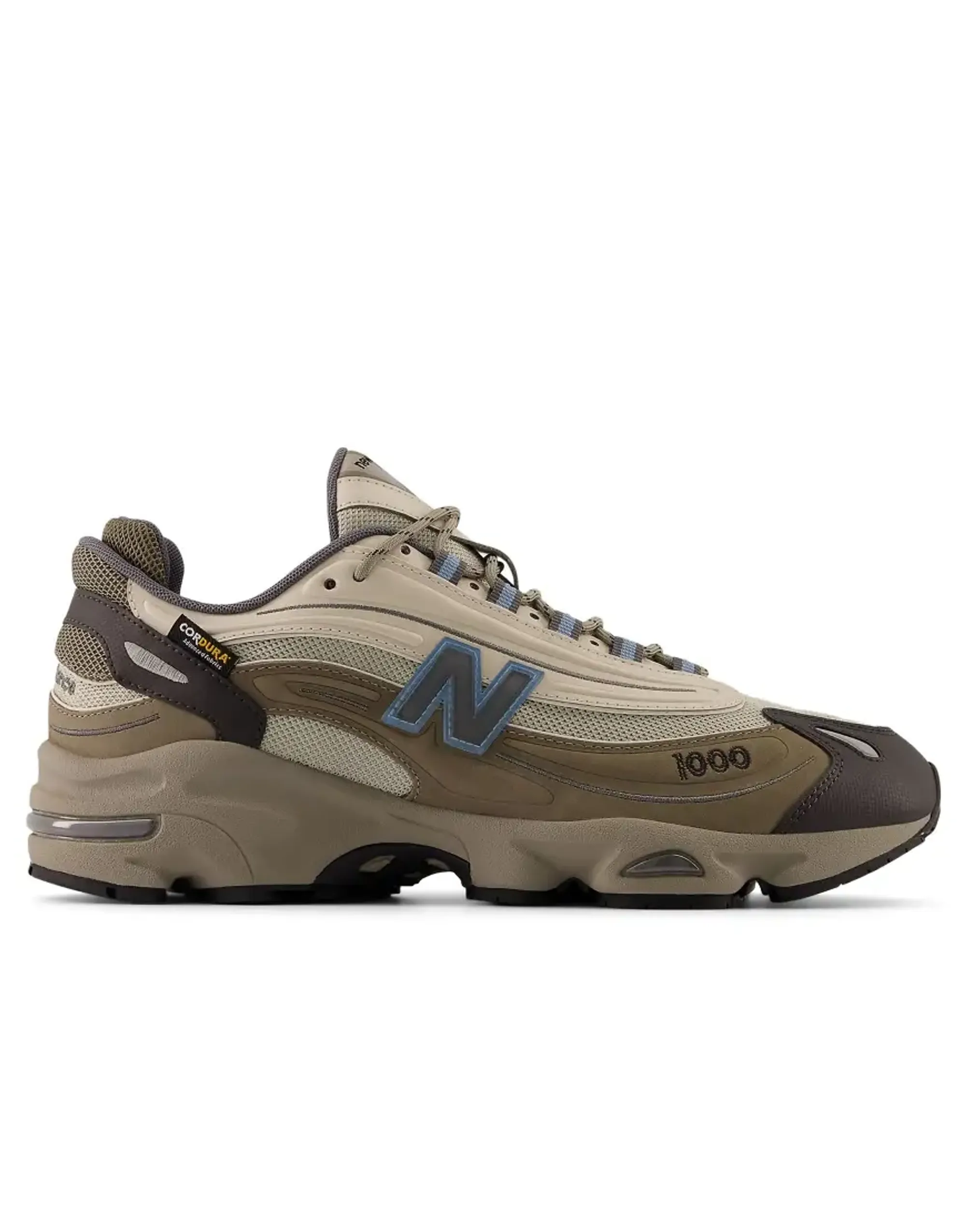 New Balance Unisex 1000 in Brown/Blue/Grey Synthetic