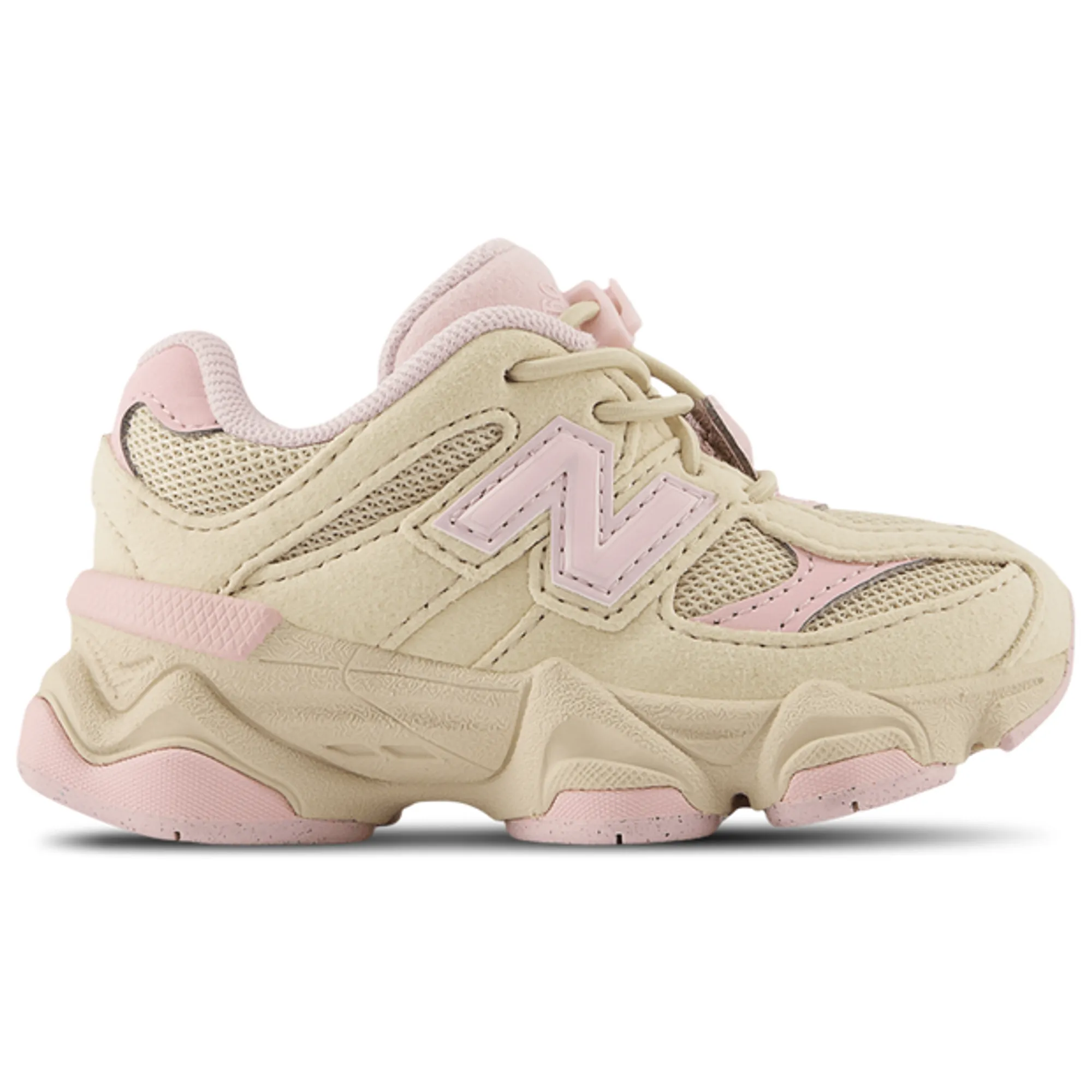 New Balance Infants' 9060 LACE in Blue/Beige Synthetic