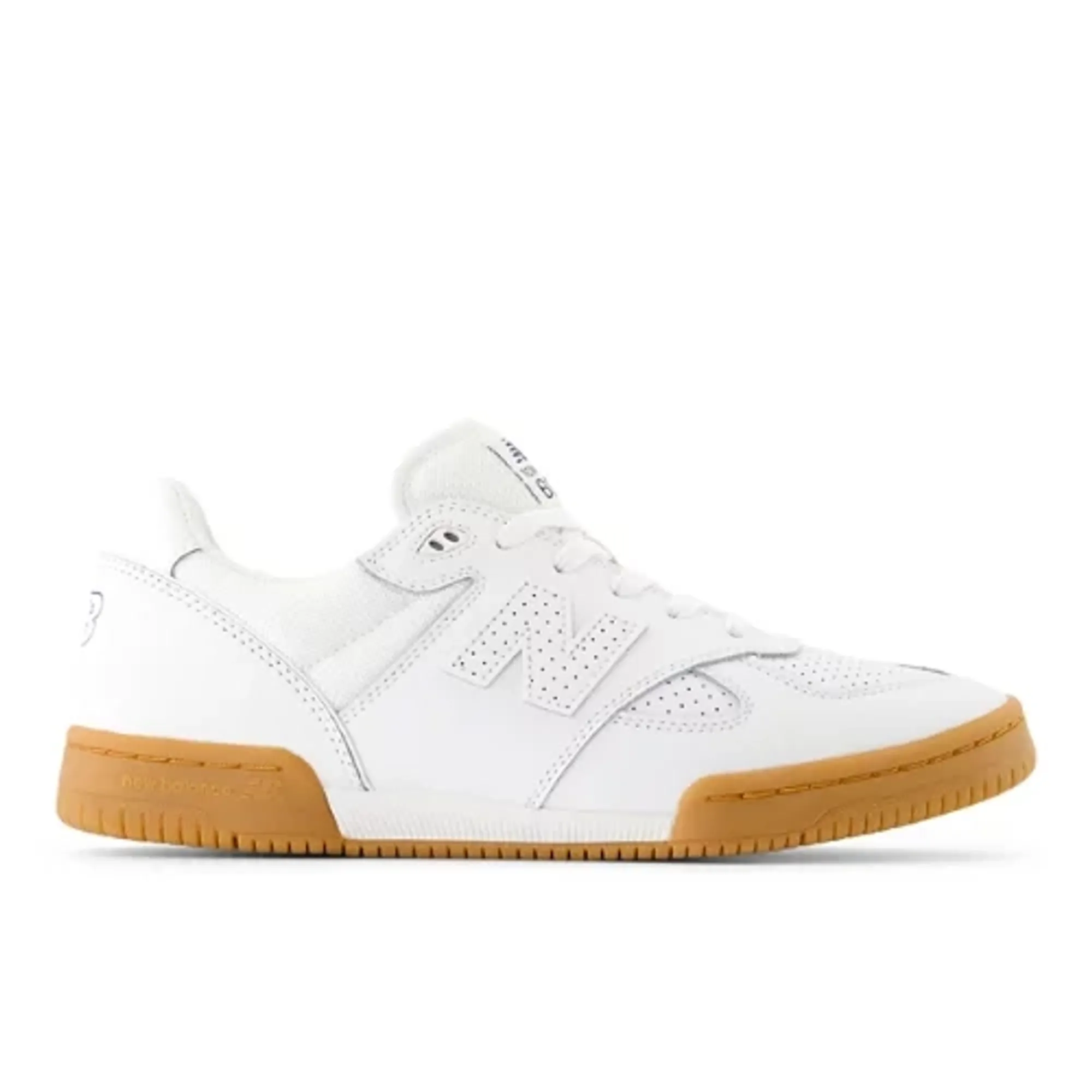 New Balance Unisex NB Numeric Tom Knox 600 in White Suede/Mesh